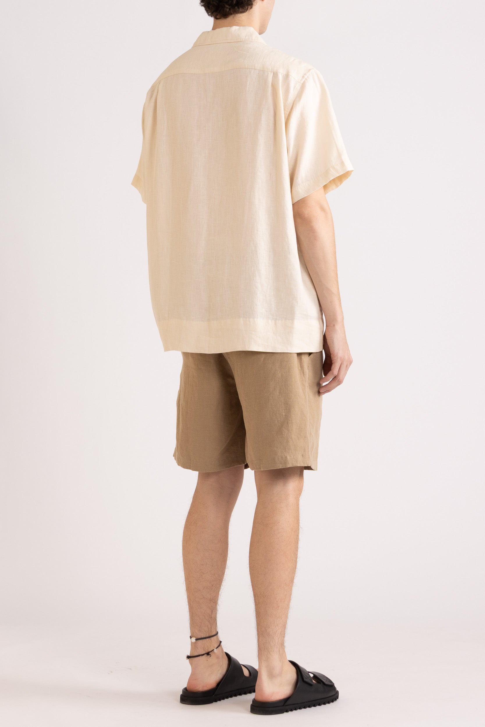 Toby Linen Drawstring Short