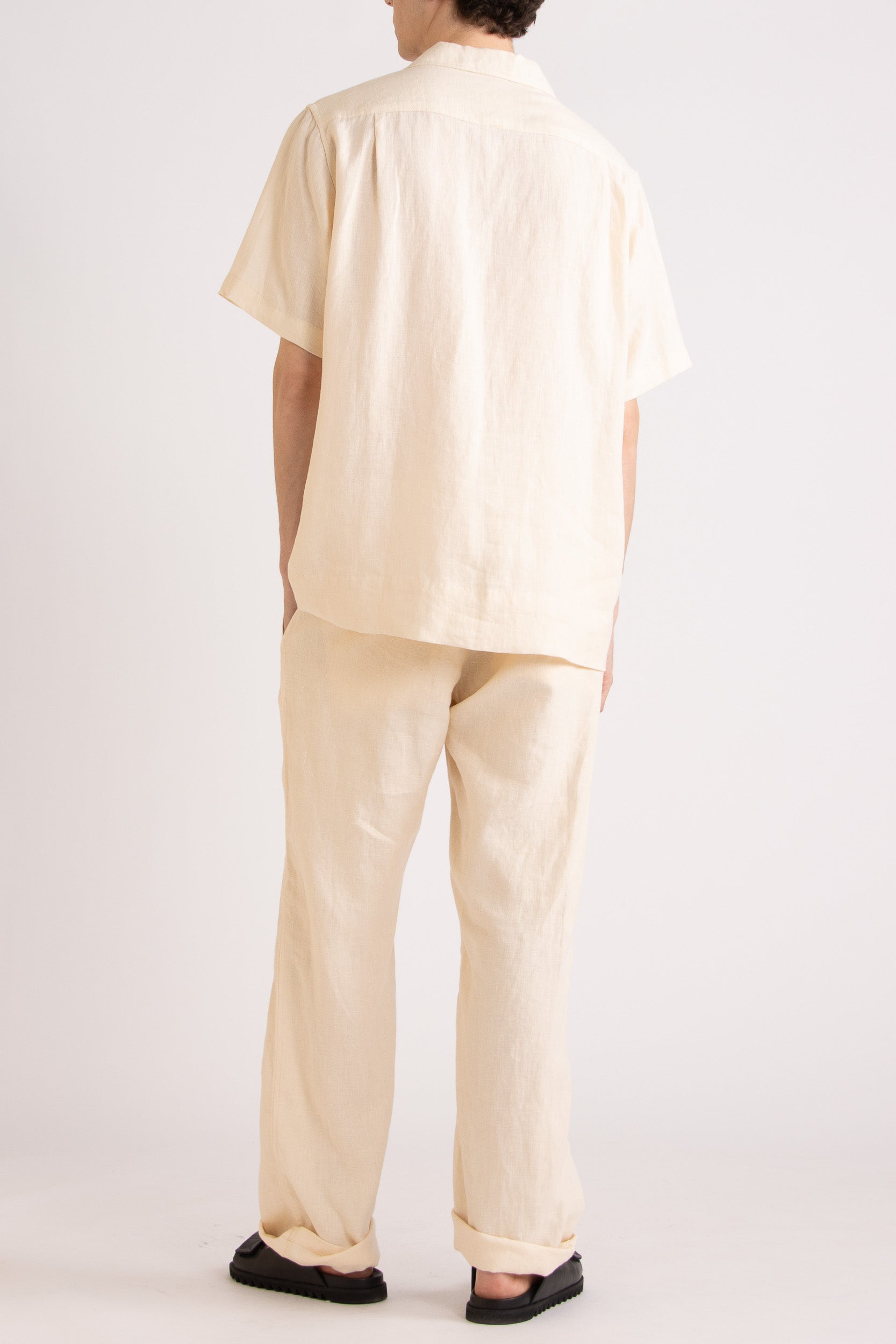Toby Linen Drawstring Pant