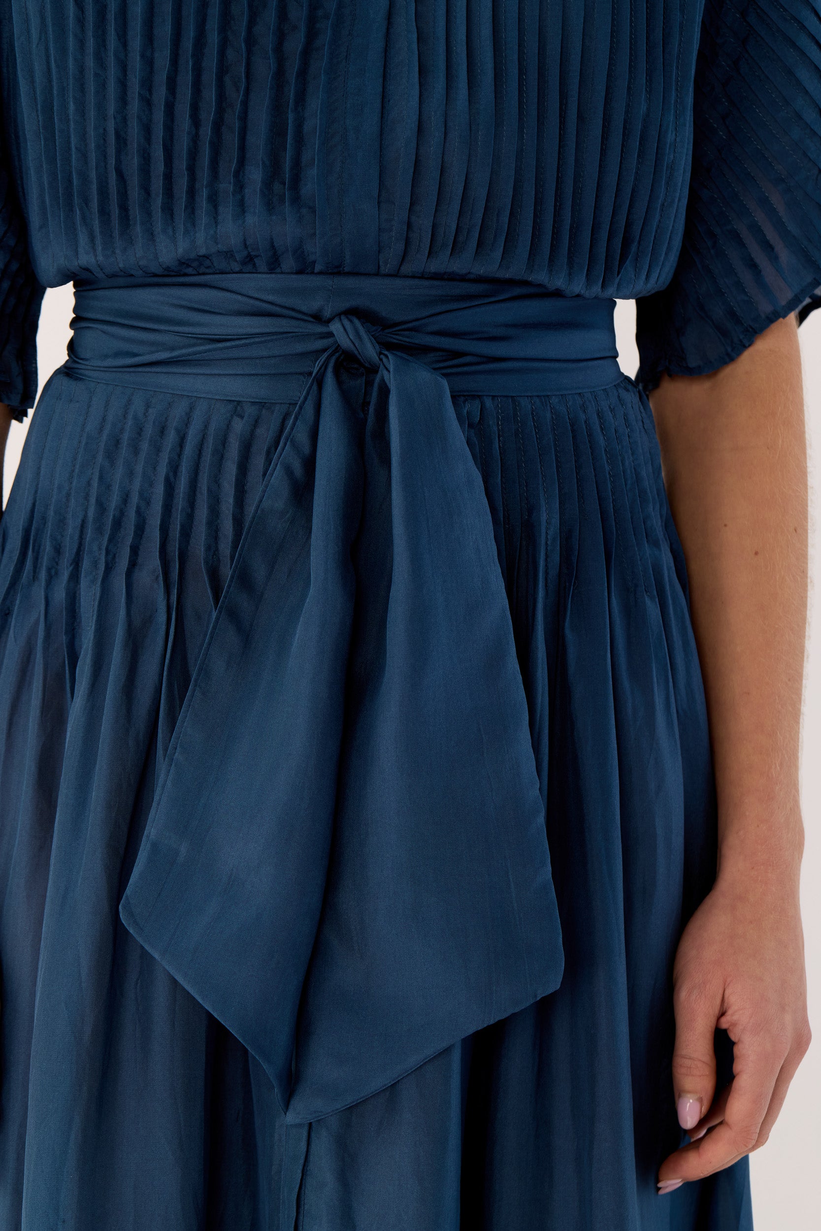 Ottavia Silk Dip-Dye Shirt Dress