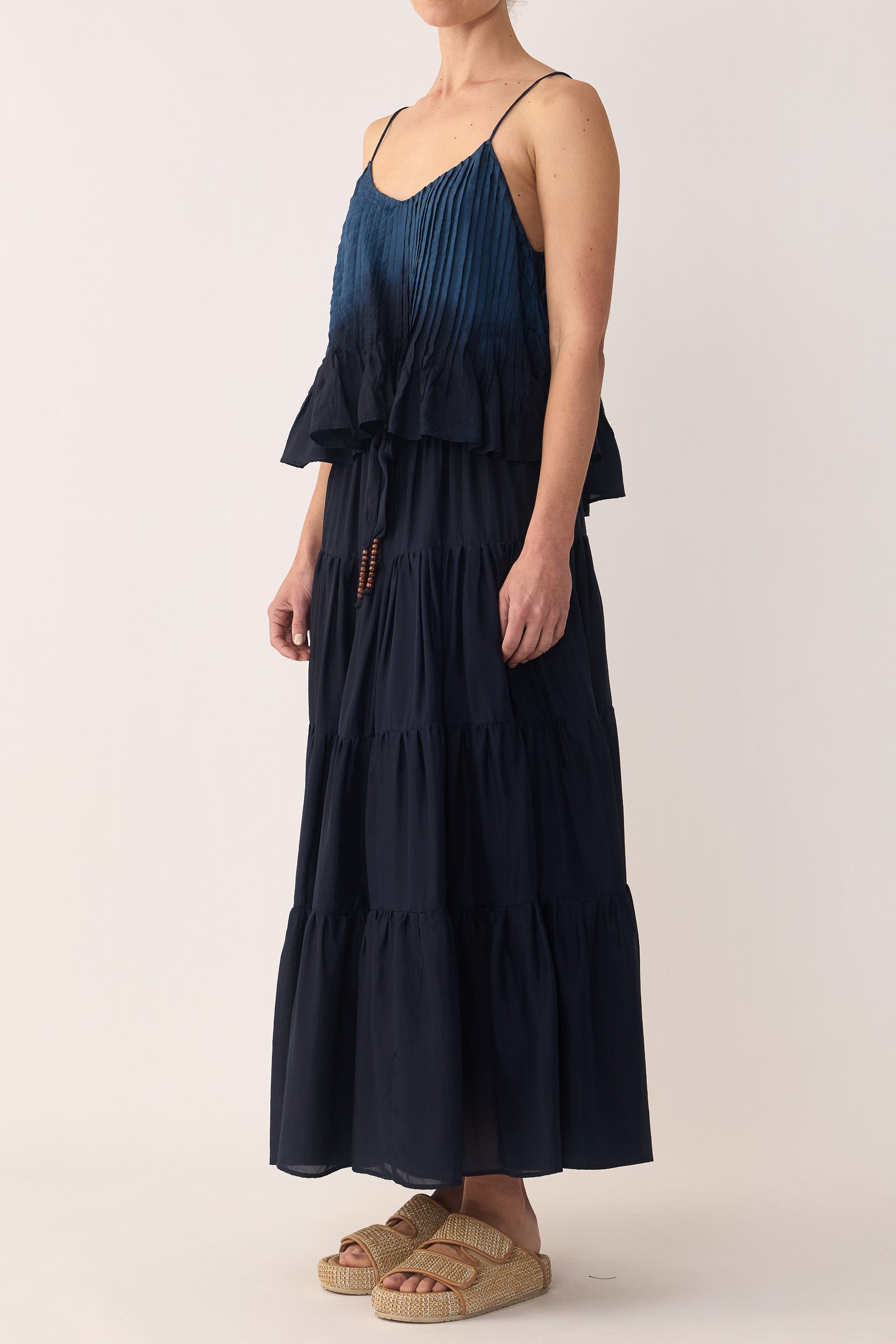 Amal Silk Habotai Skirt