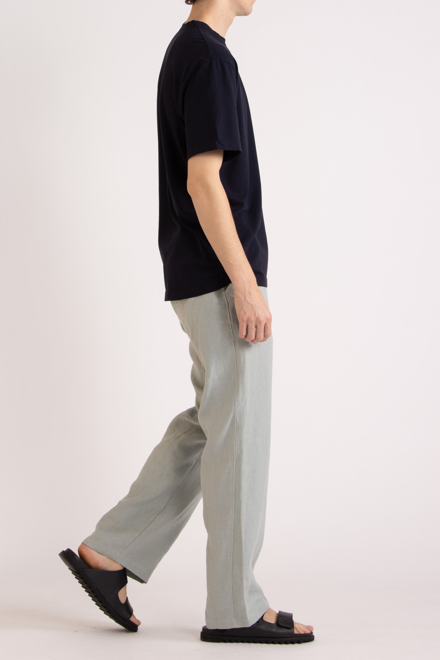 Toby Linen Drawstring Pant