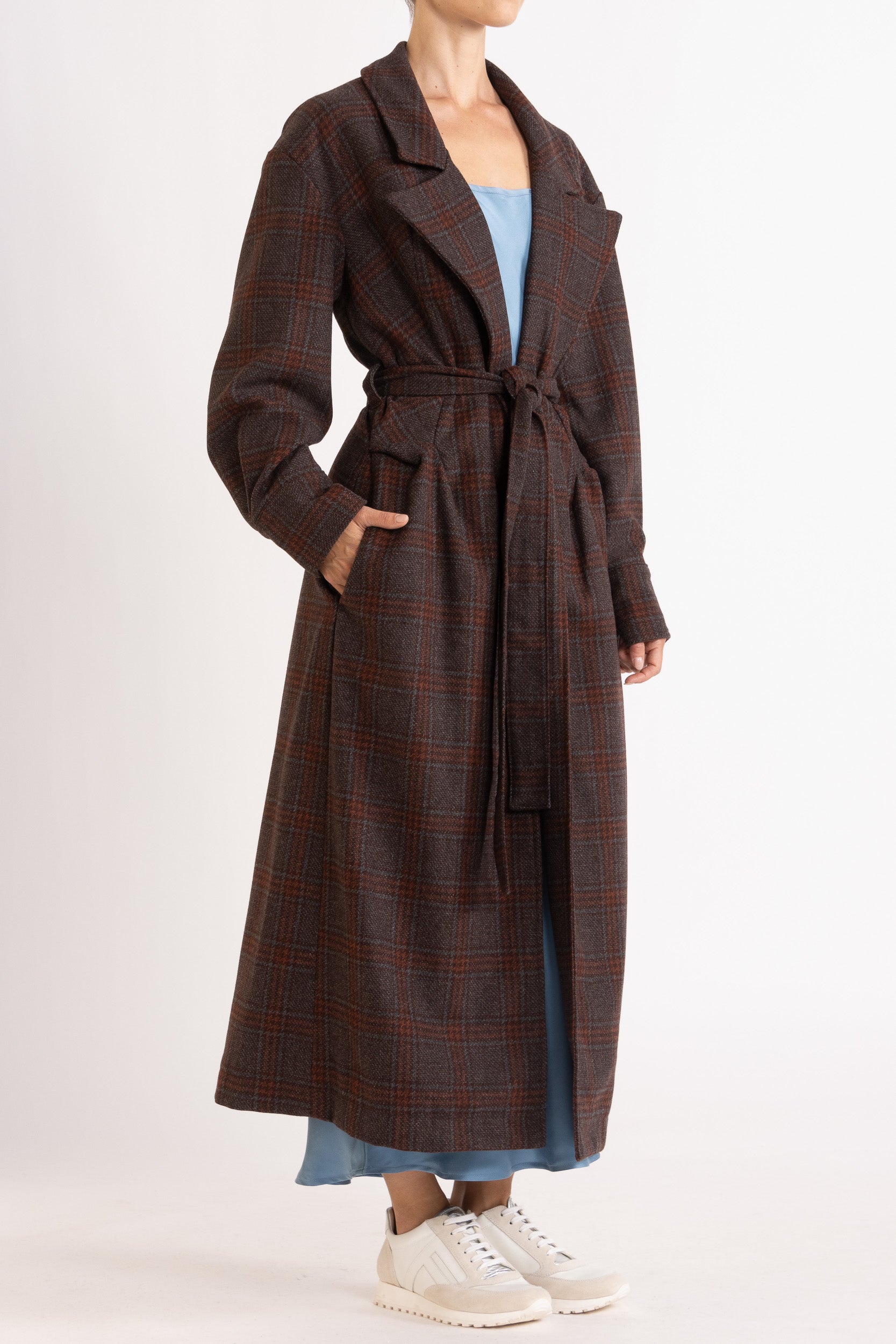 Orla Check Coat
