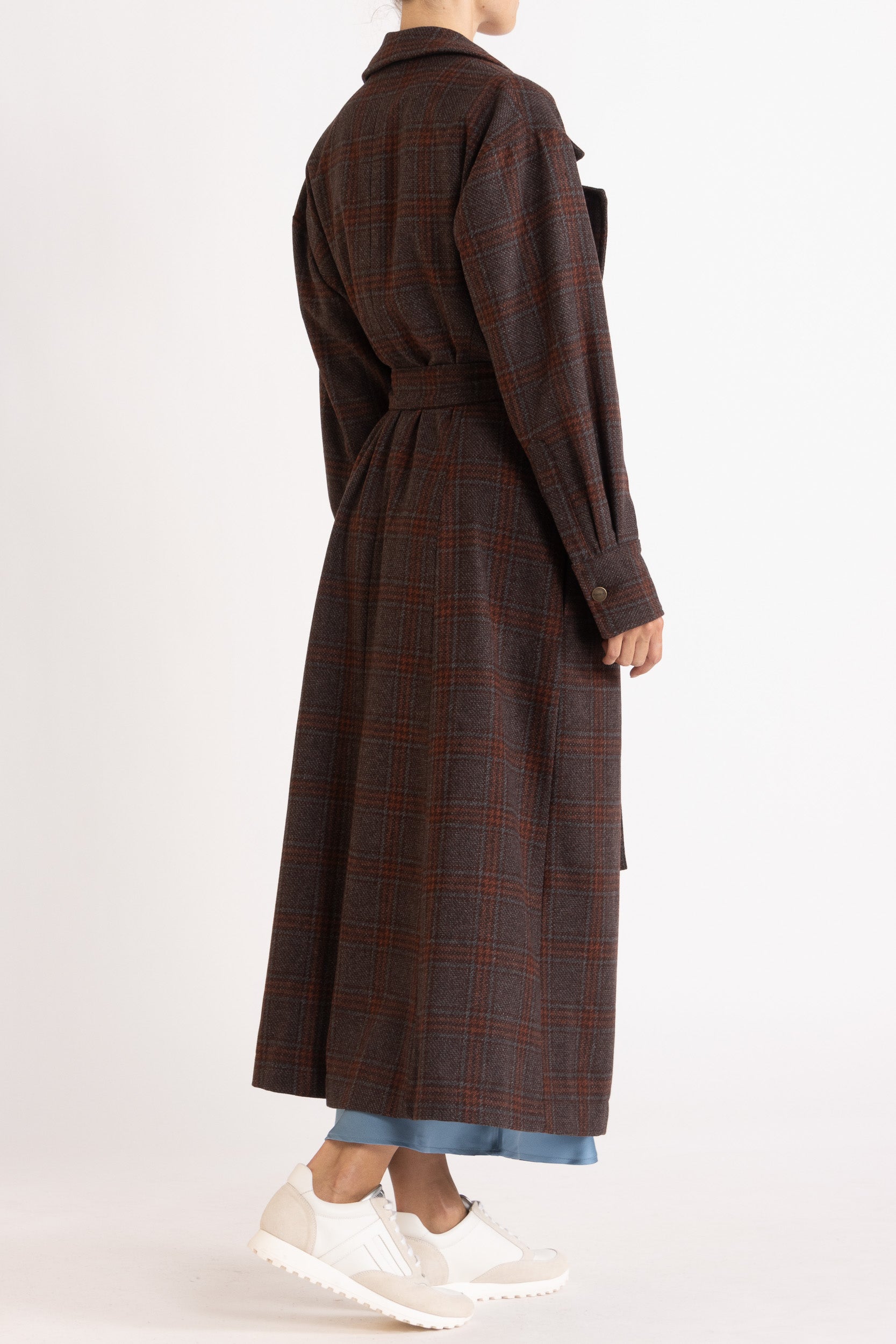 Orla Check Coat