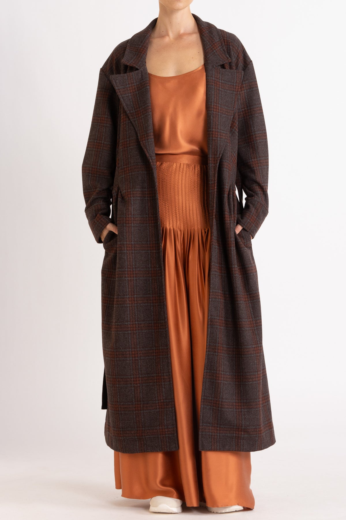 Orla Check Coat
