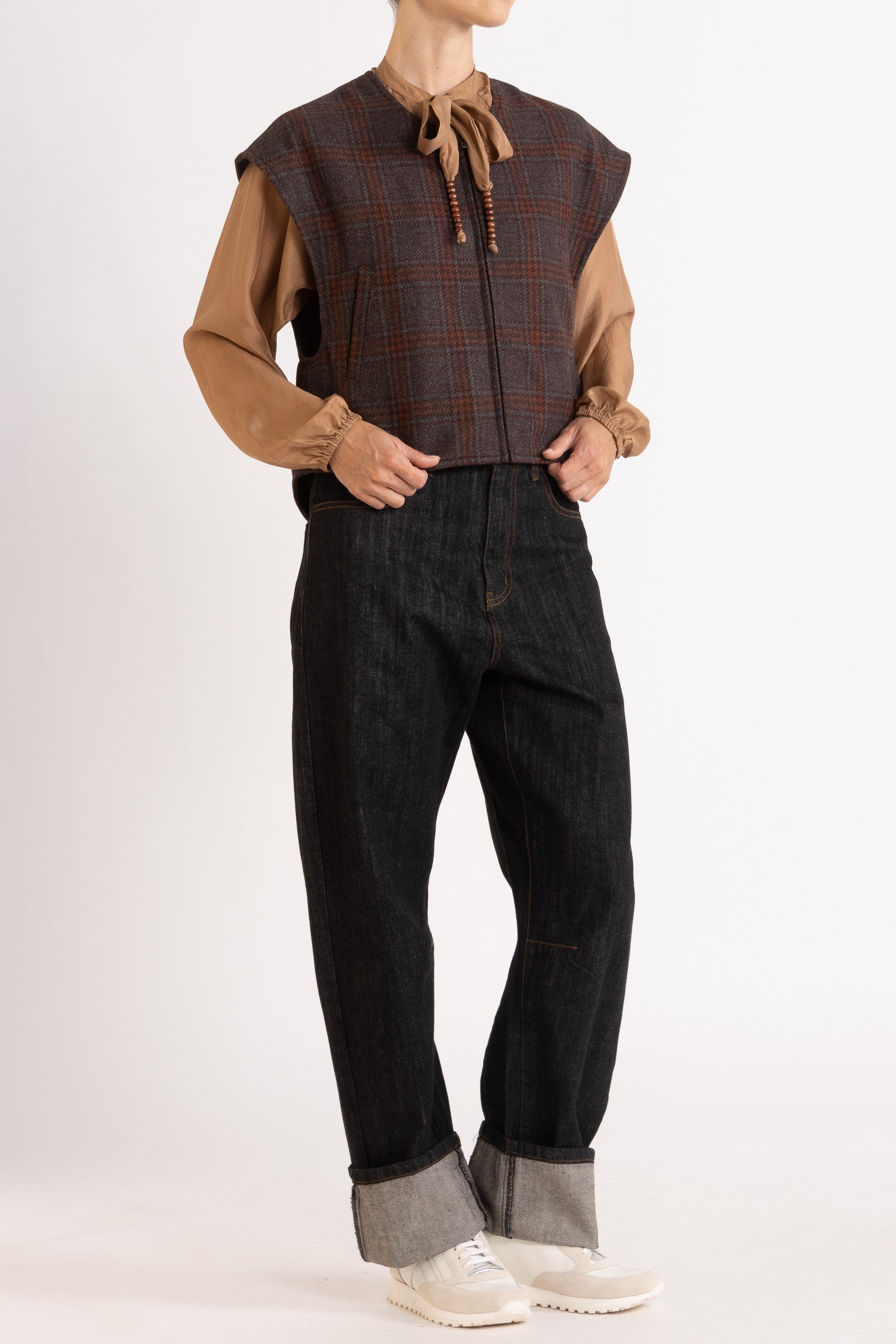 Orla Check Vest