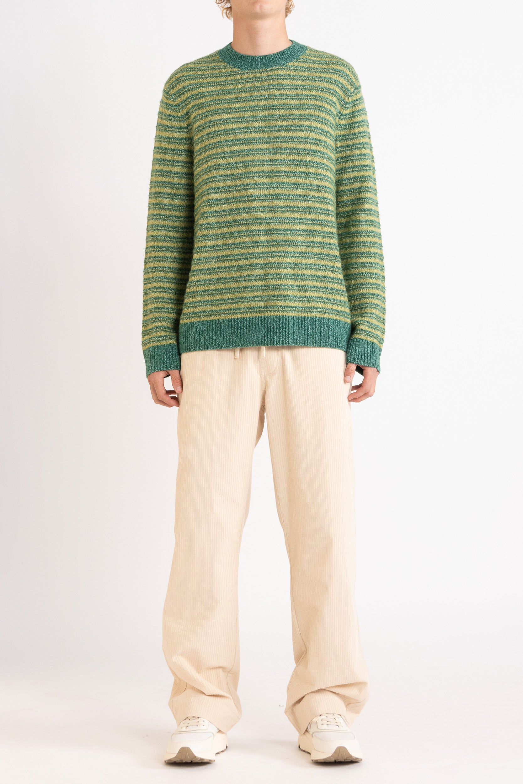Orson Wool-Blend Crew Knit Sweater