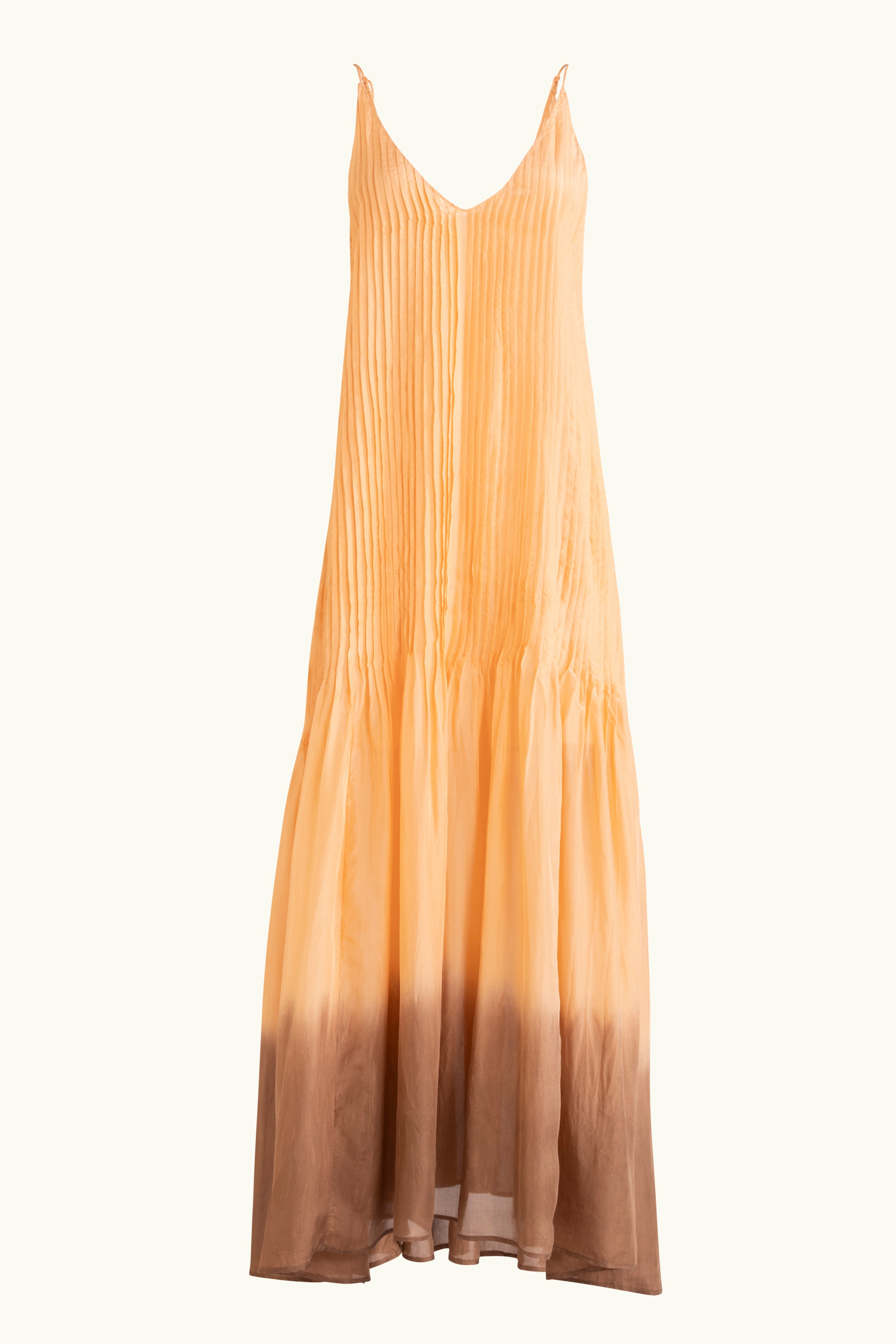 Ottavia Silk Dip-Dye Cami Maxi Dress
