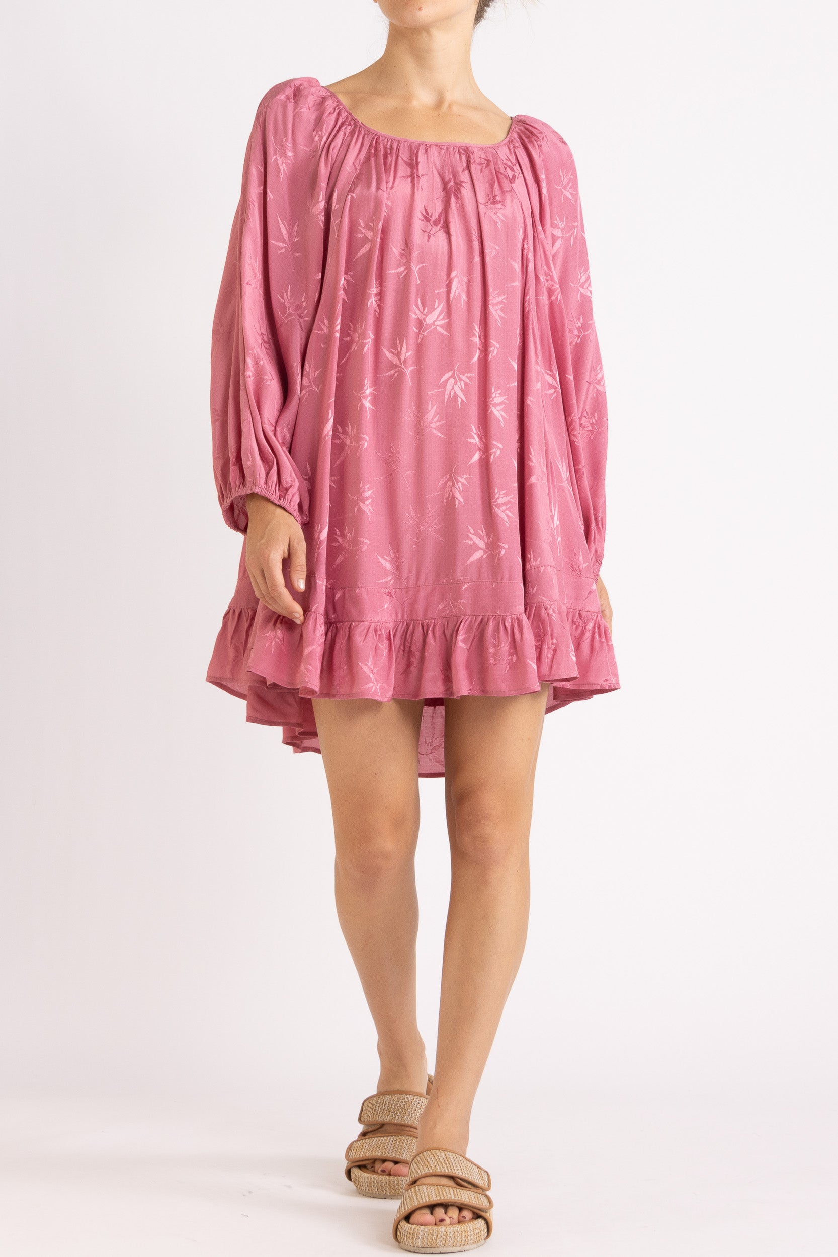 Rue Bamboo Jacquard Dress