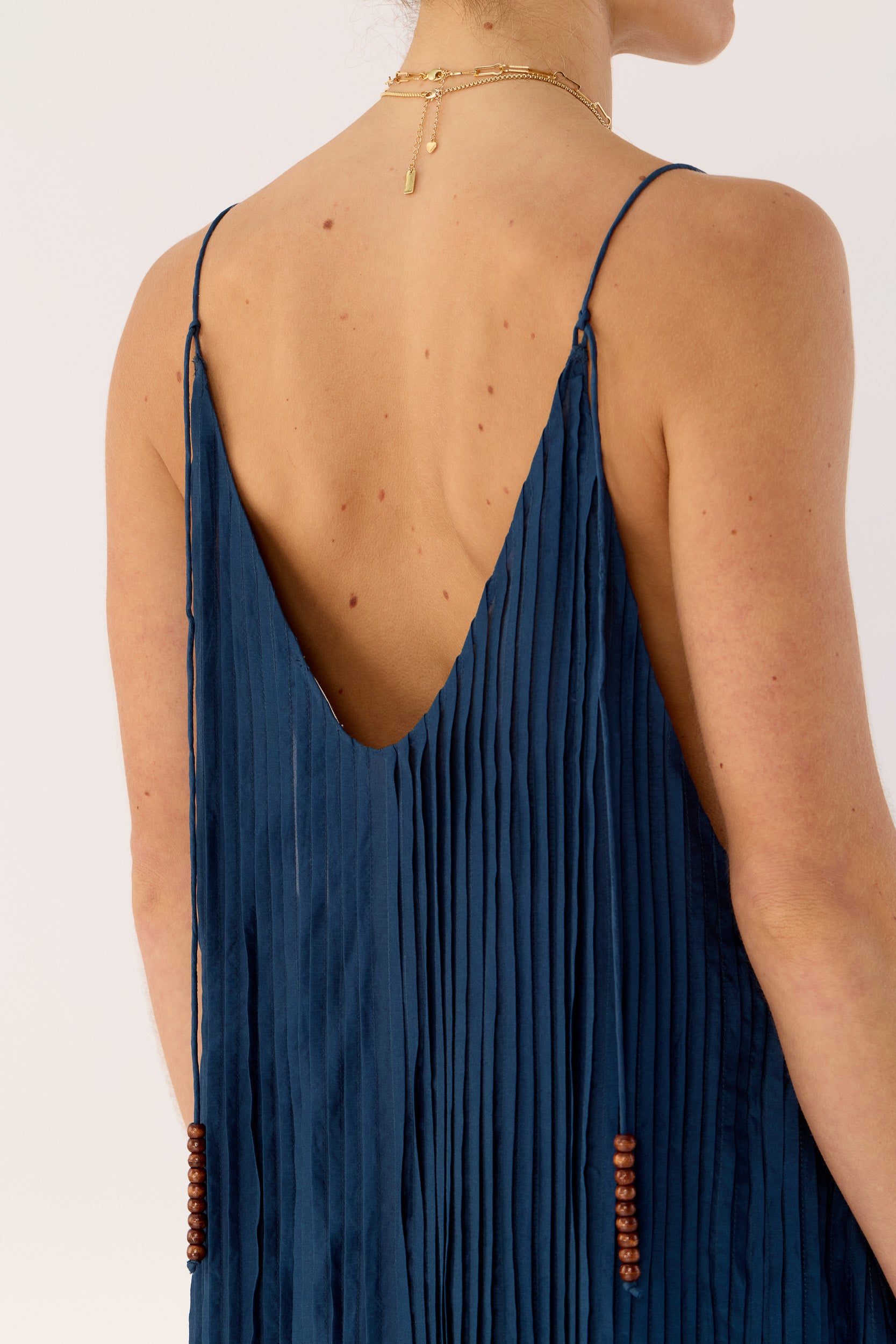 Ottavia Silk Dip-Dye Cami Dress