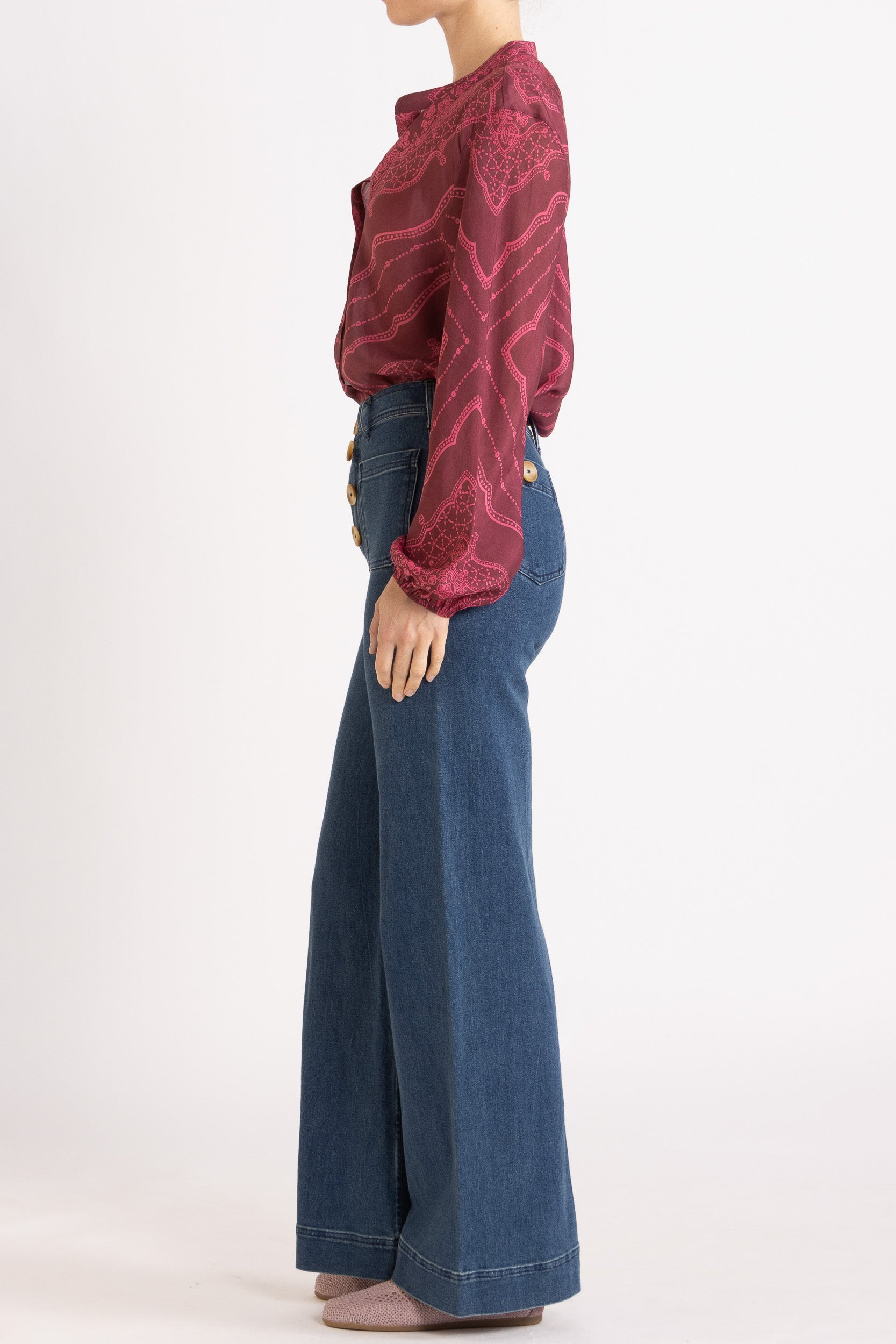 Smith High Rise Flare Jean