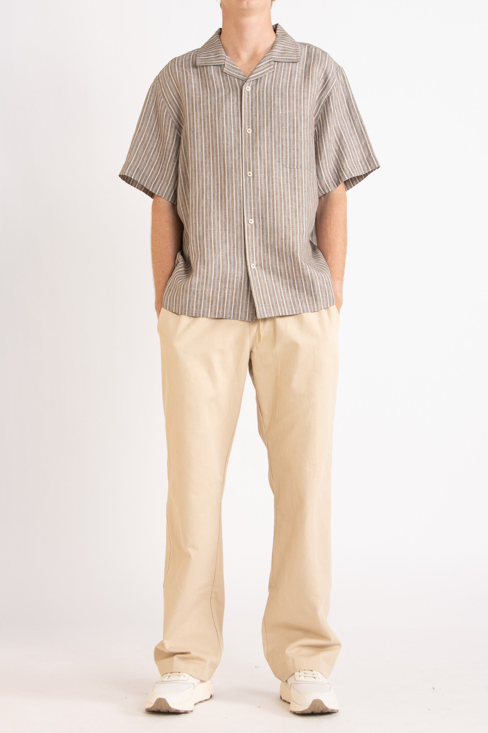 Shepherd Linen Short Sleeve Shirt