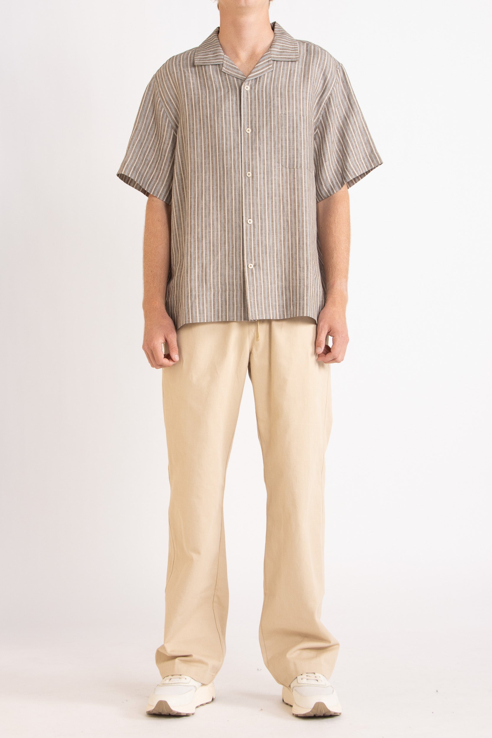 Shepherd Linen Short Sleeve Shirt