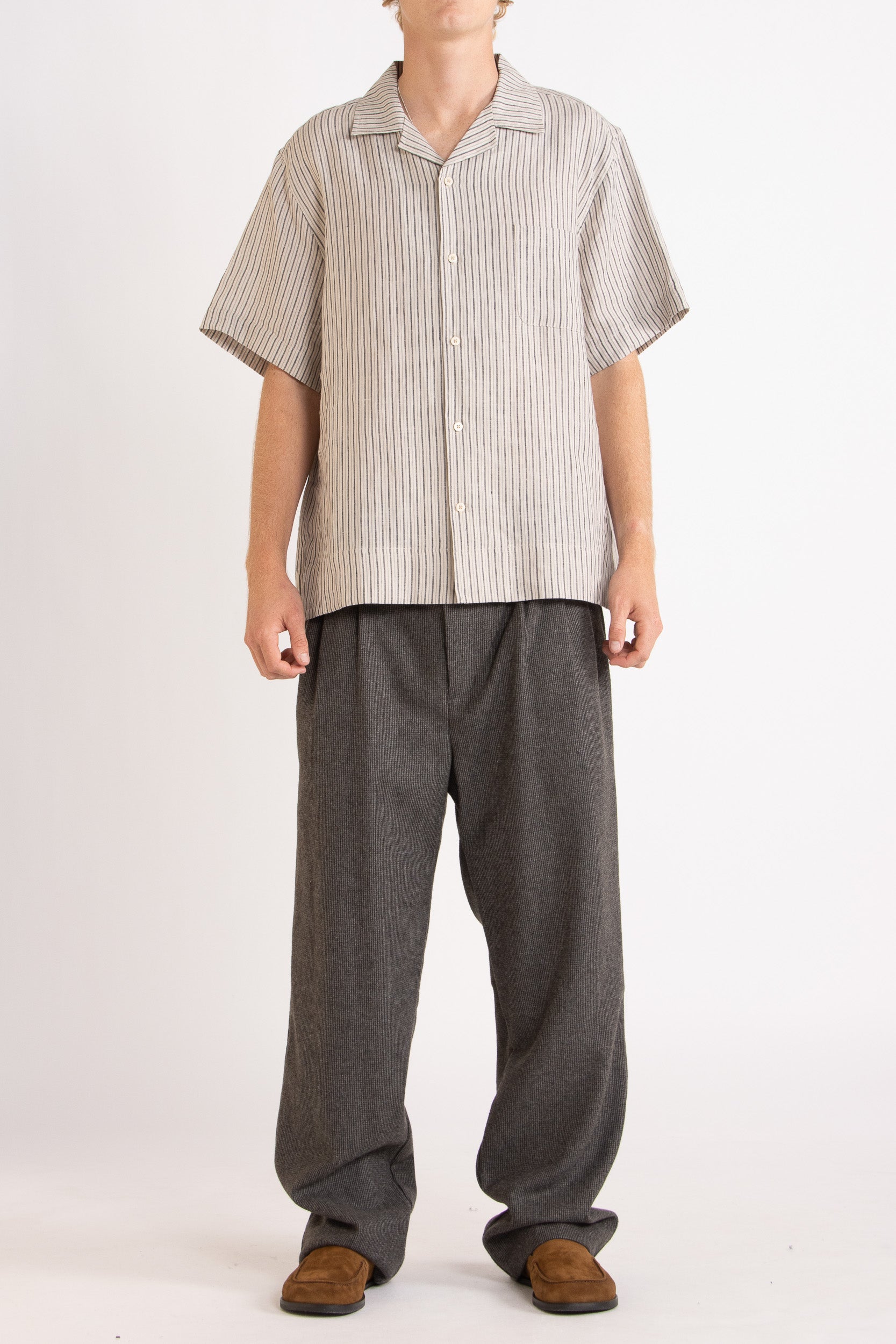 Shepherd Linen Short Sleeve Shirt