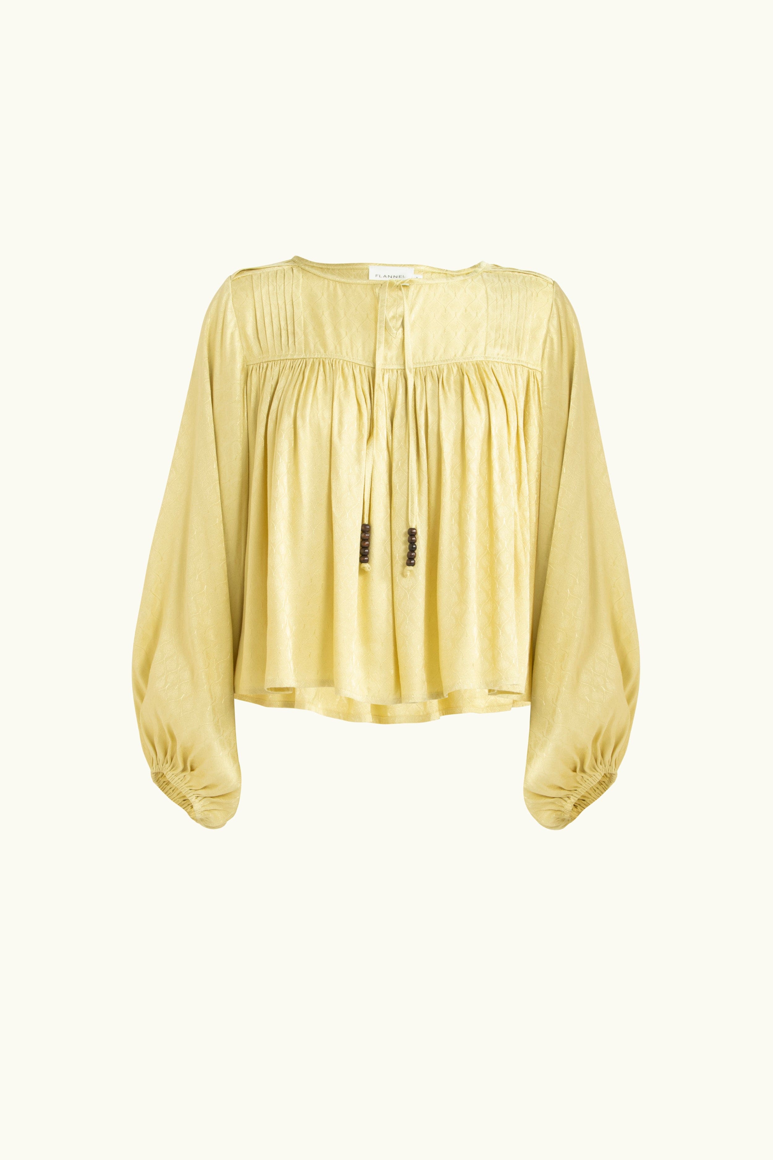 Sierra Jacquard Long Sleeve Top