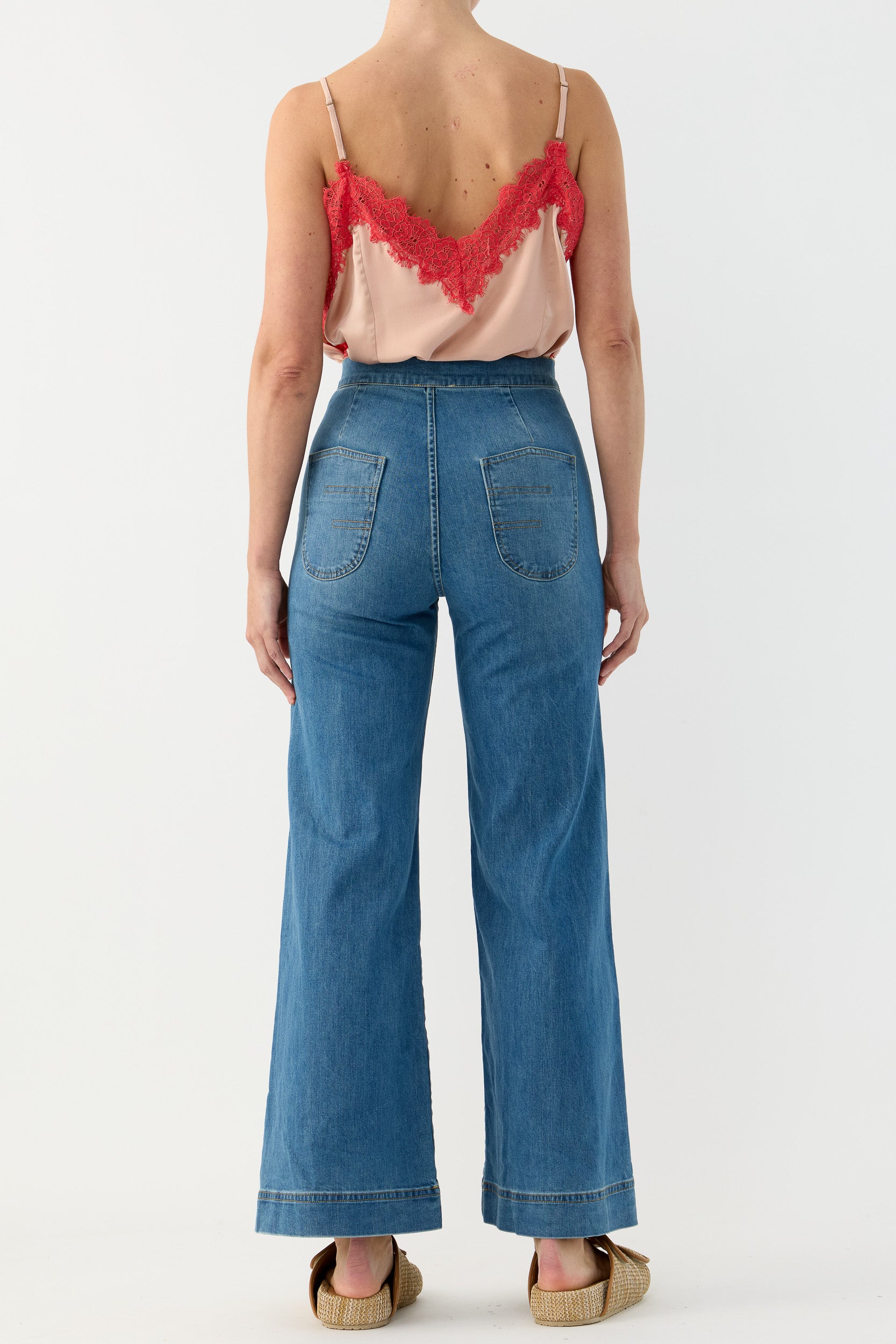 Brodie Silk & Lace Cami