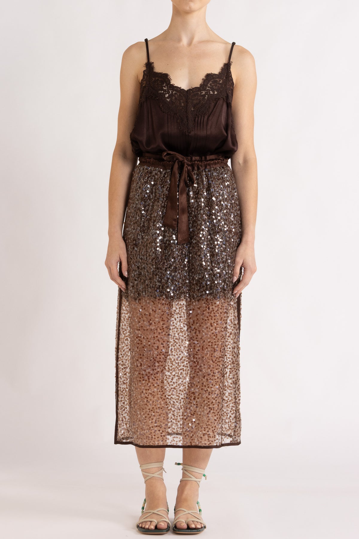 Skyler Sequin Skirt