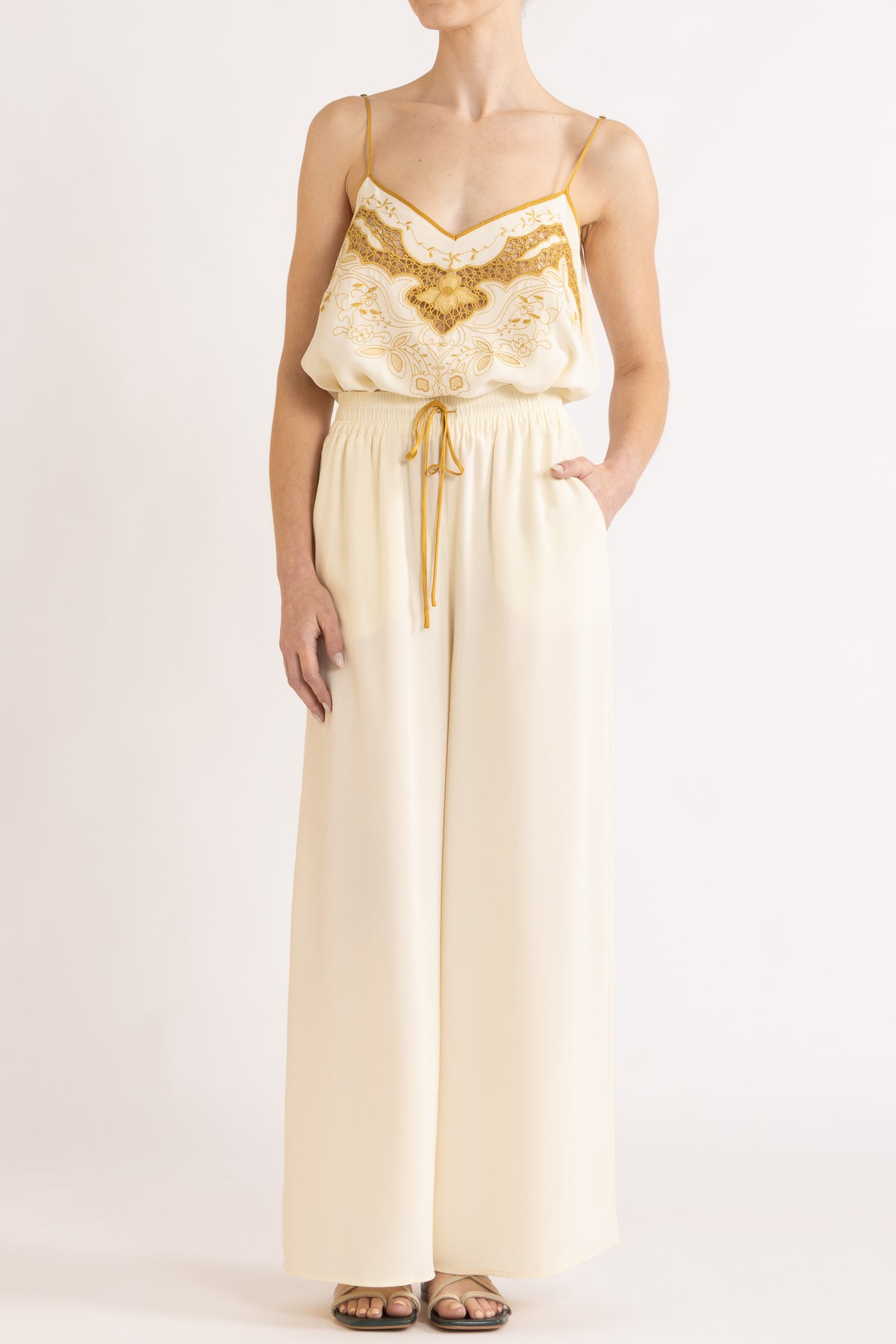 Lina Silk Crepe Cami