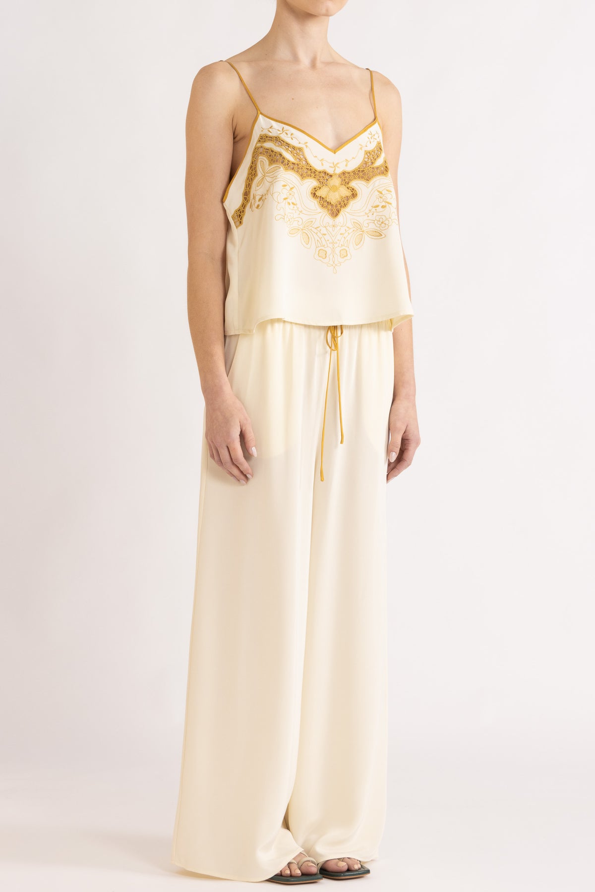 Lina Silk Crepe Cami