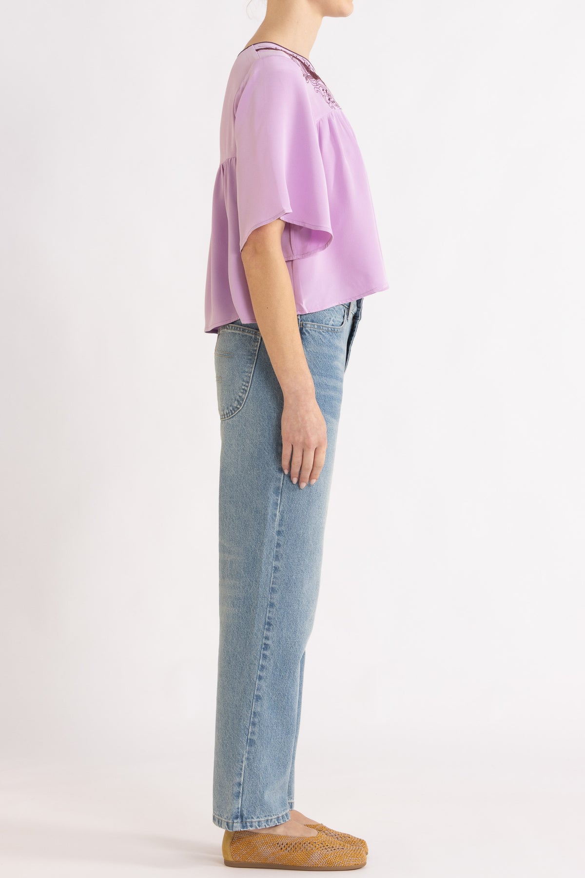 Cosette Straight Leg Denim Jean