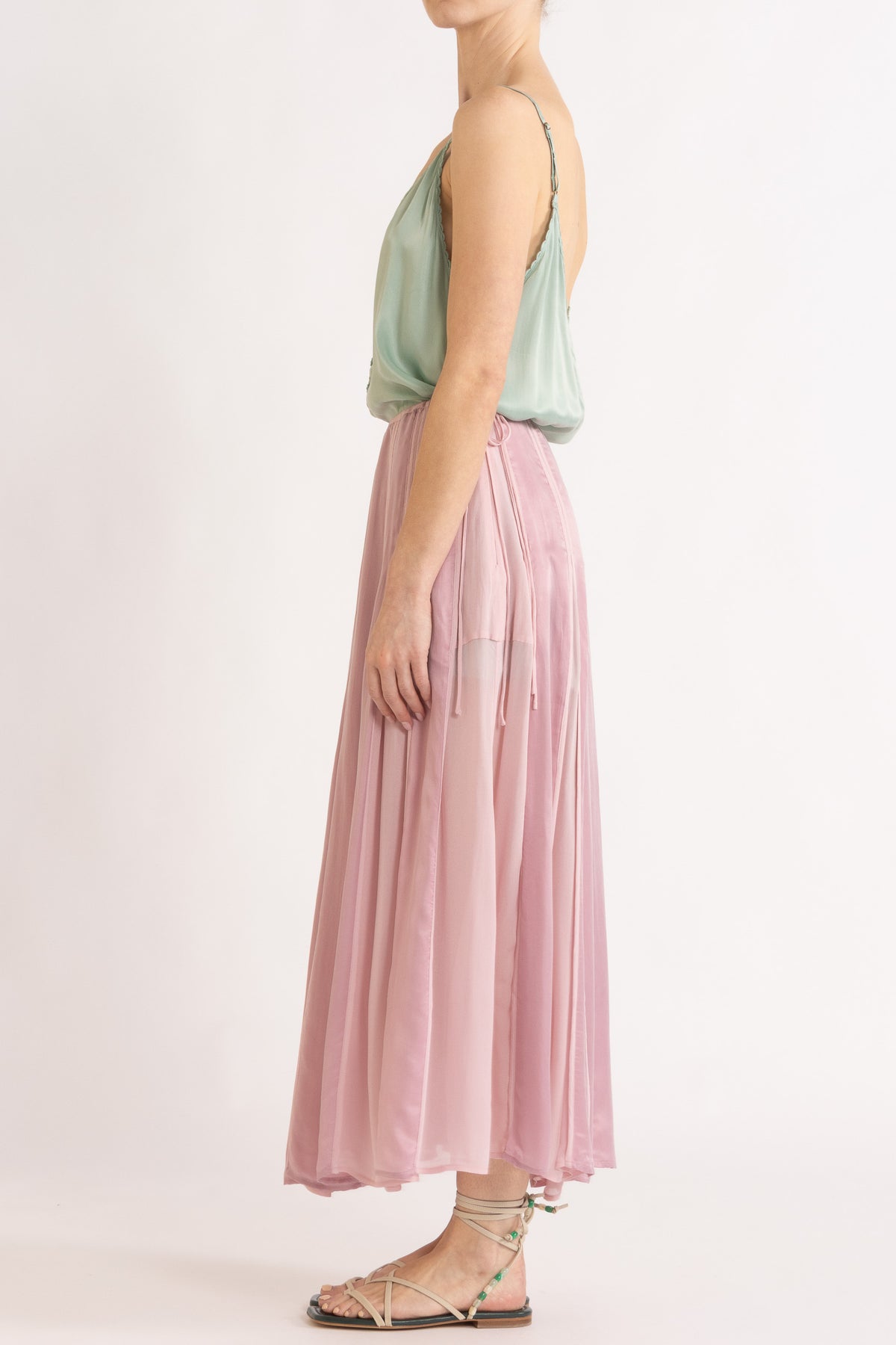 Marli Cupro Satin Playsuit