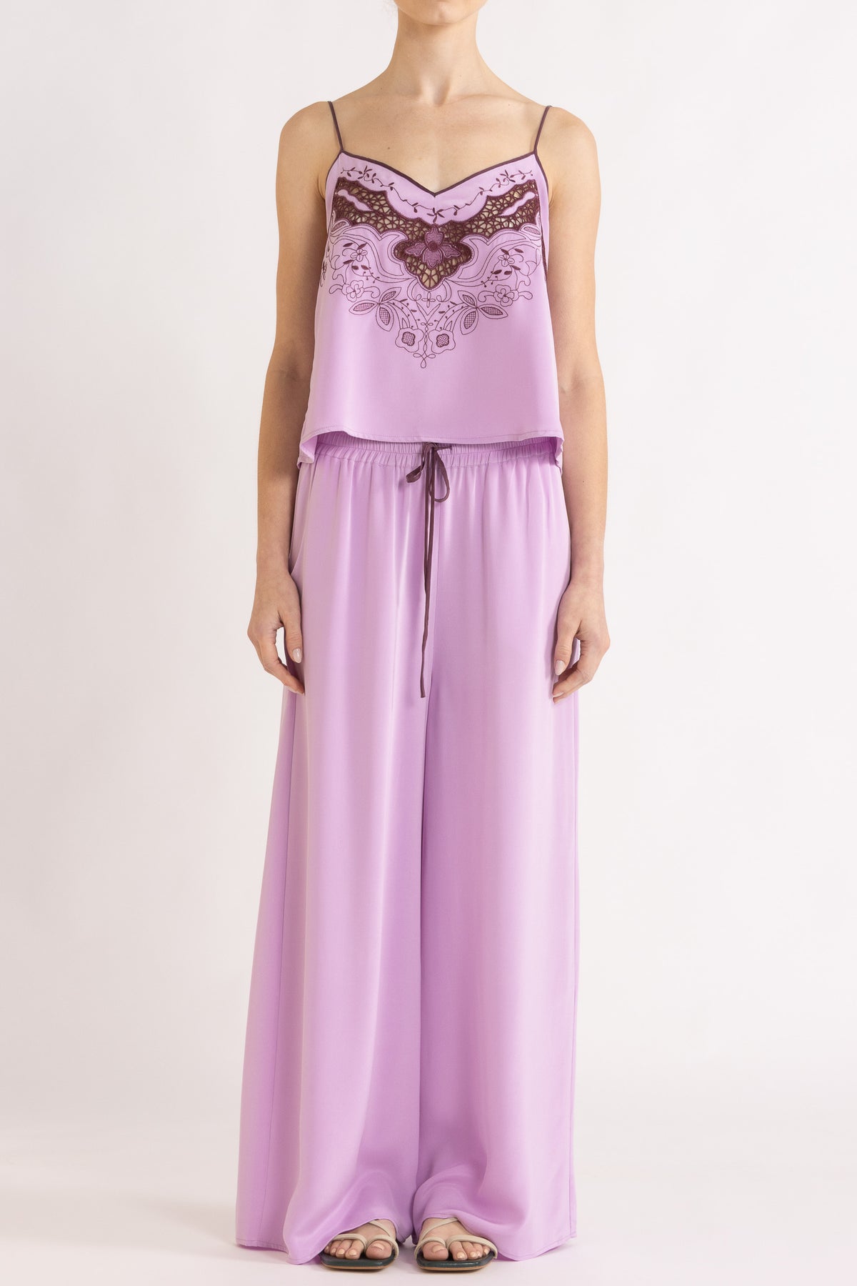 Lina Silk Crepe Cami