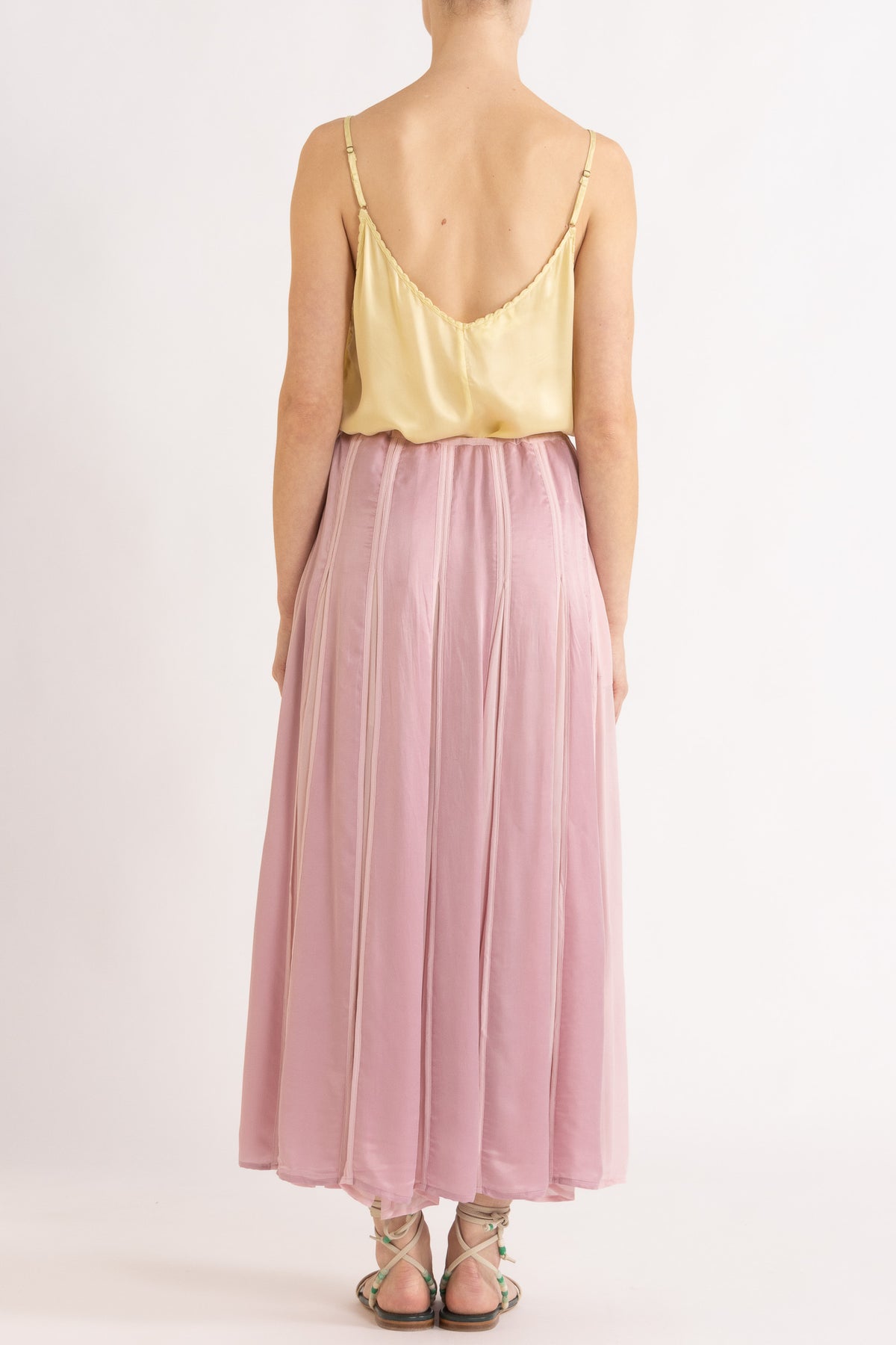 Marli Cupro Satin Playsuit