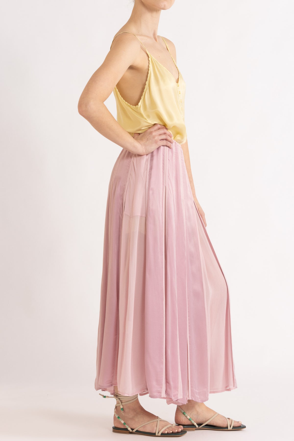 Marli Cupro Satin Playsuit