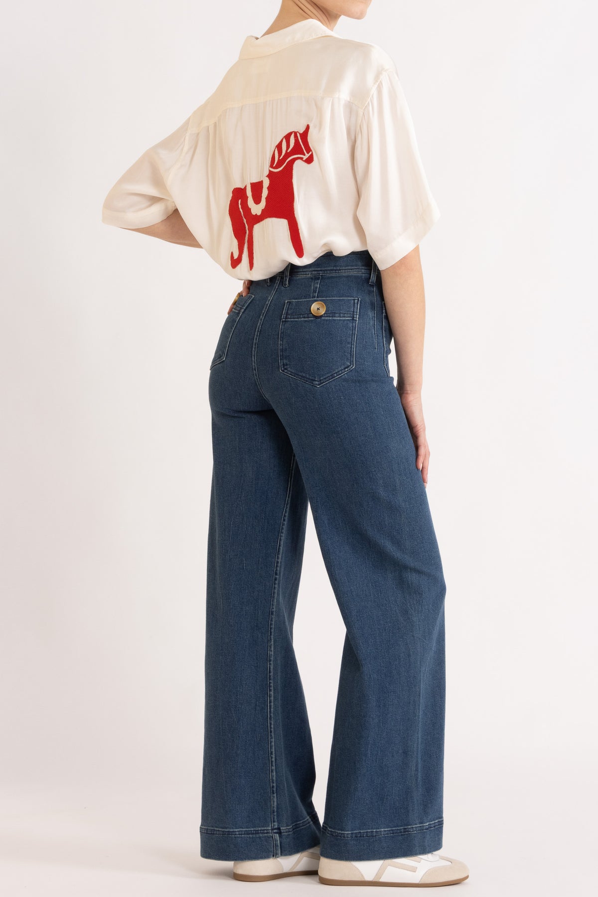 Caballo Embroidered Short Sleeve Shirt