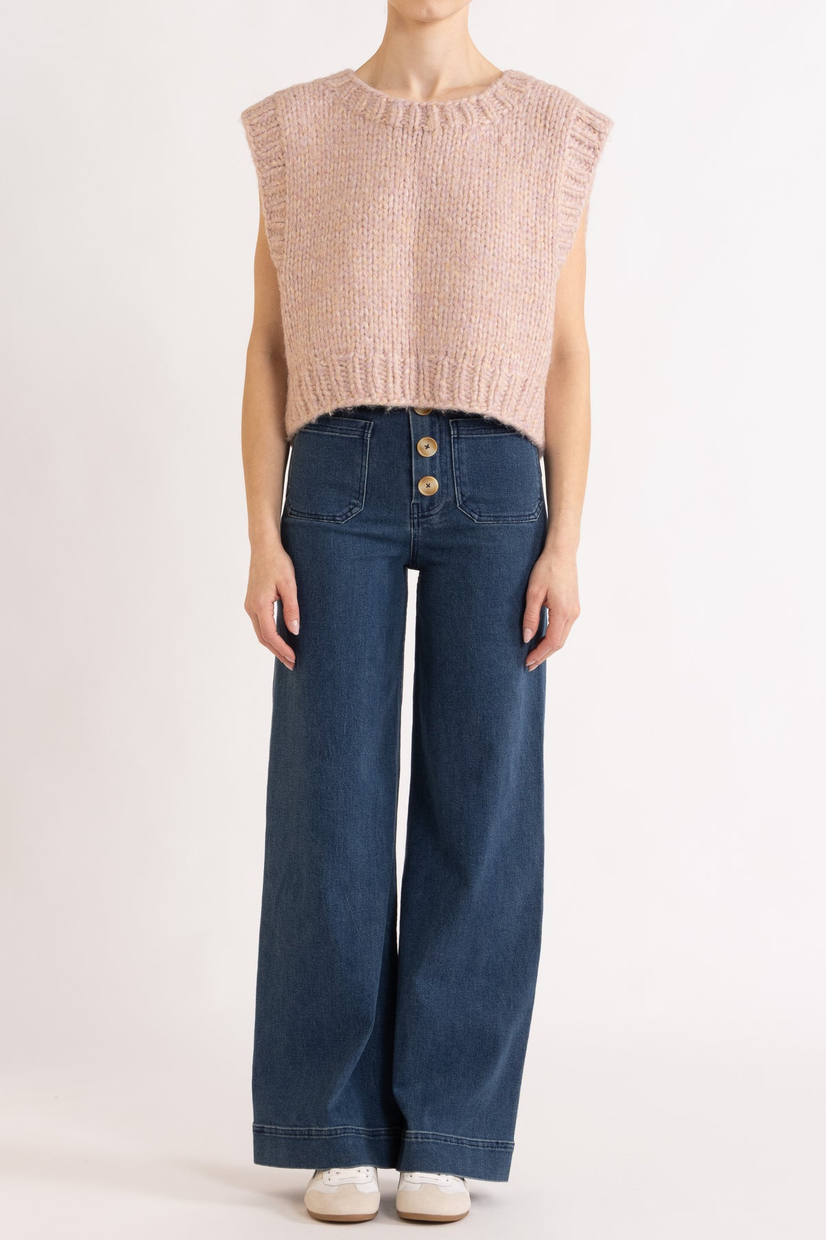 Beatrix Hand-Knit Vest
