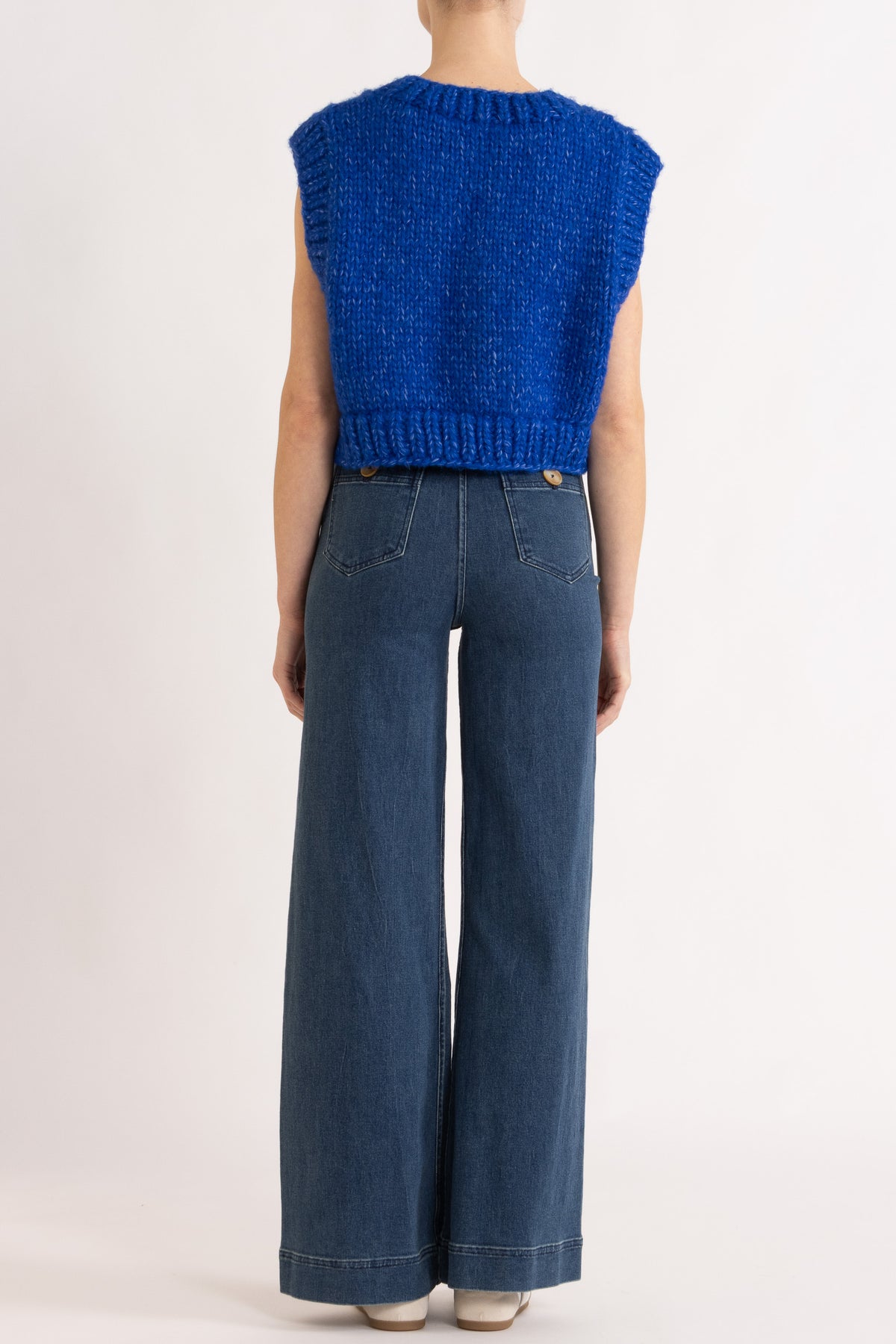 Beatrix Hand-Knit Vest