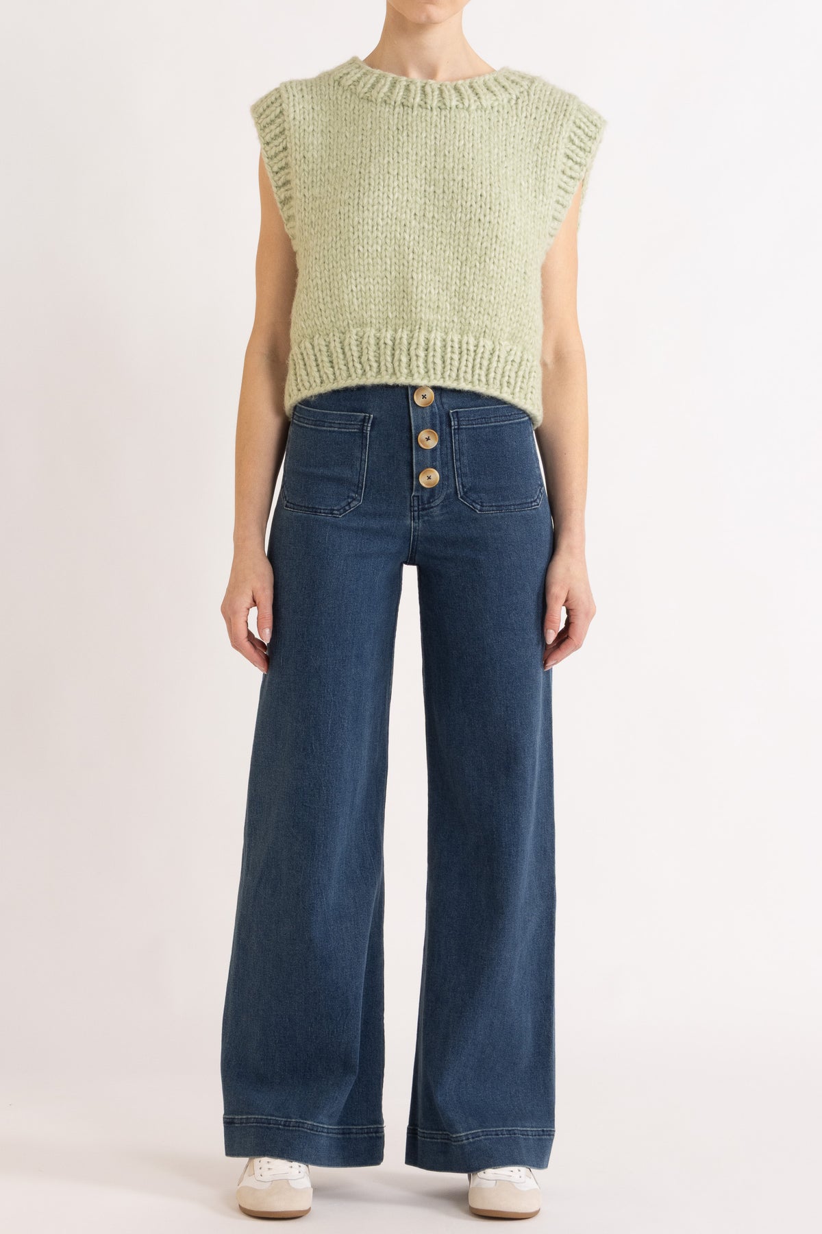 Beatrix Hand-Knit Vest