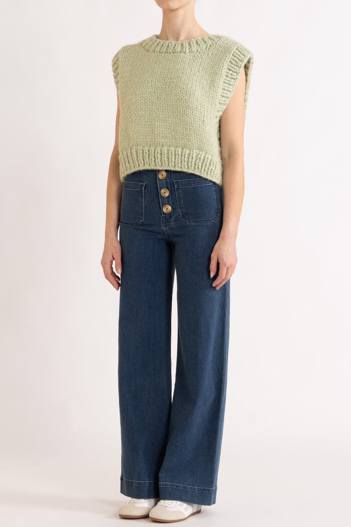 Beatrix Hand-Knit Vest