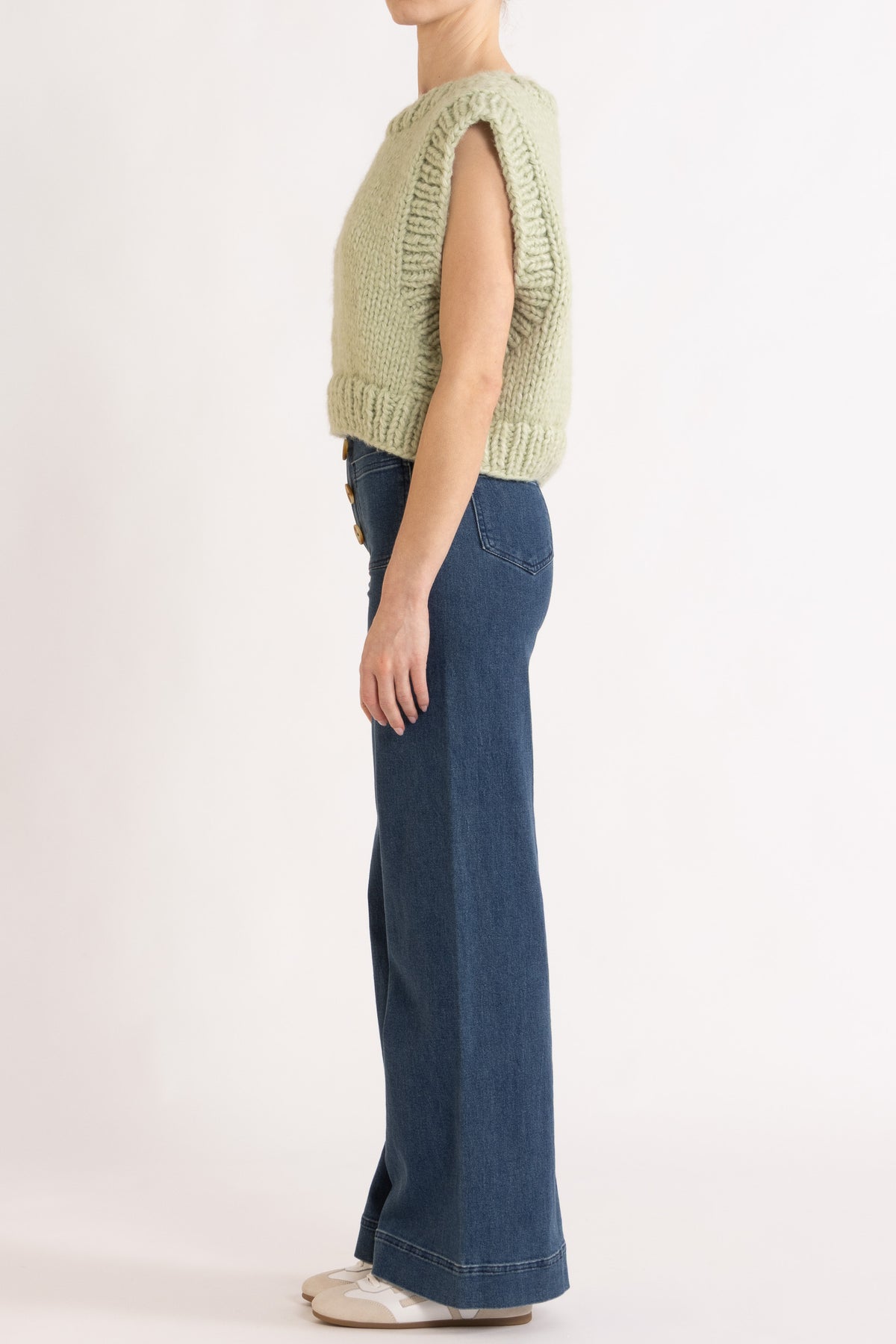 Beatrix Hand-Knit Vest