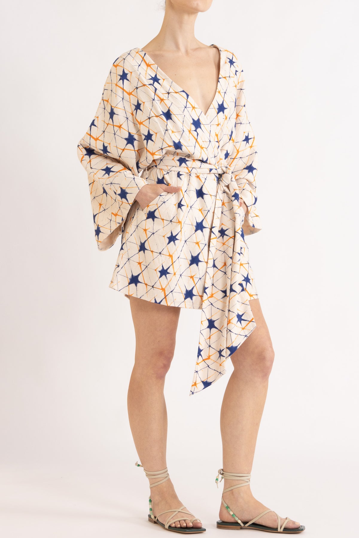 Kaleidoscope Organic Hemp Kimono