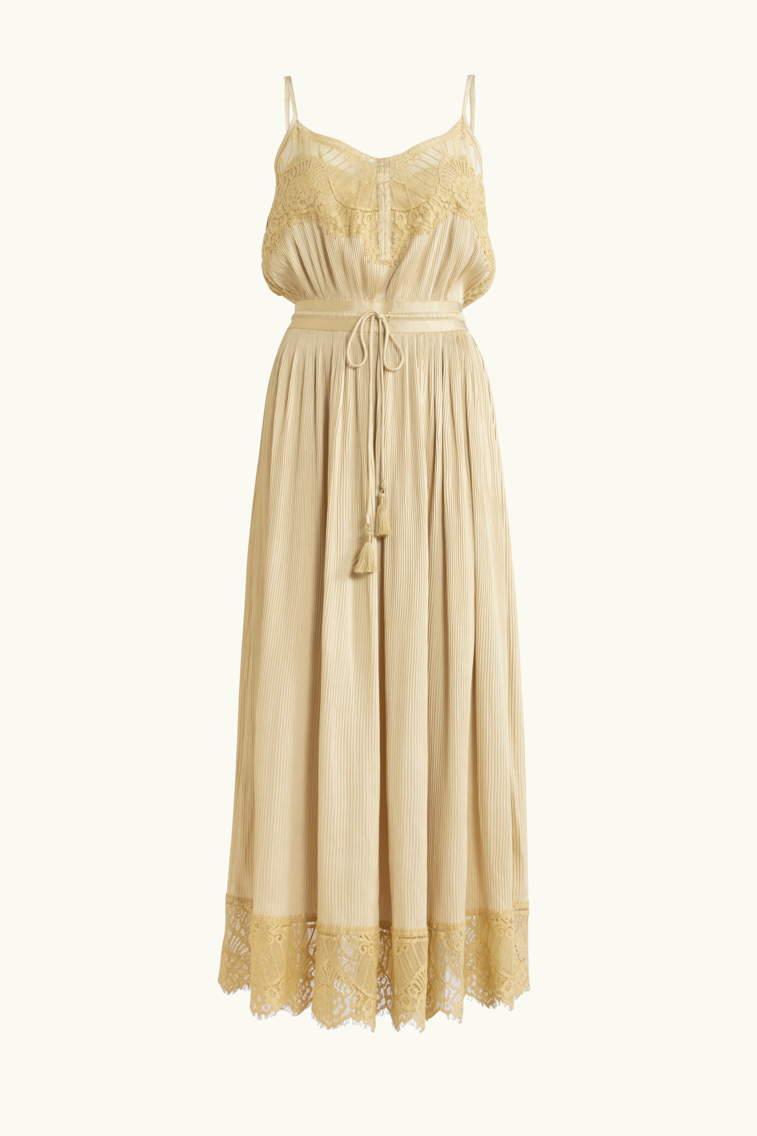 Valerie Fine Pleat Cami Dress