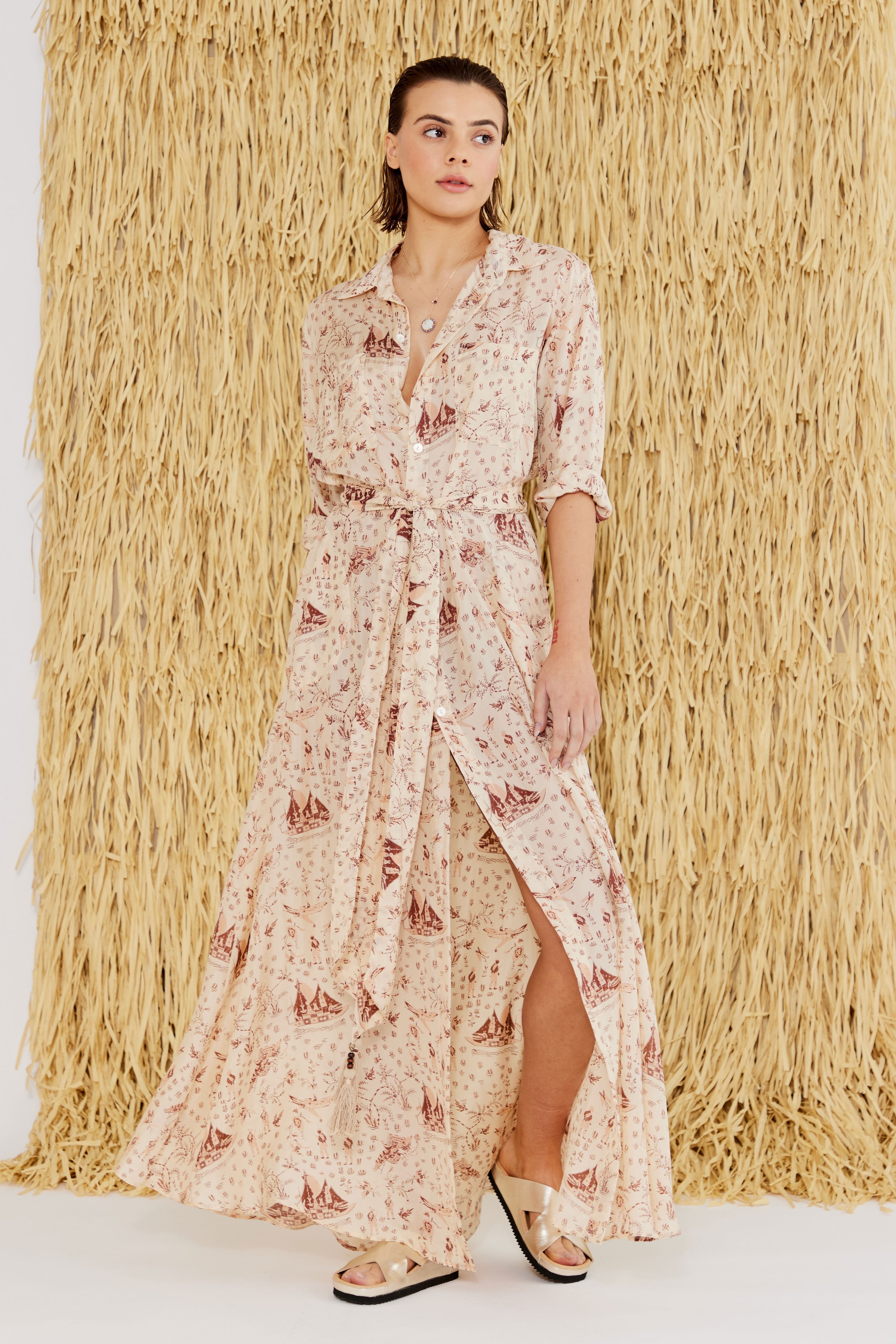 Ensemble - Sinclair Shirt Dress & Hawn Slide