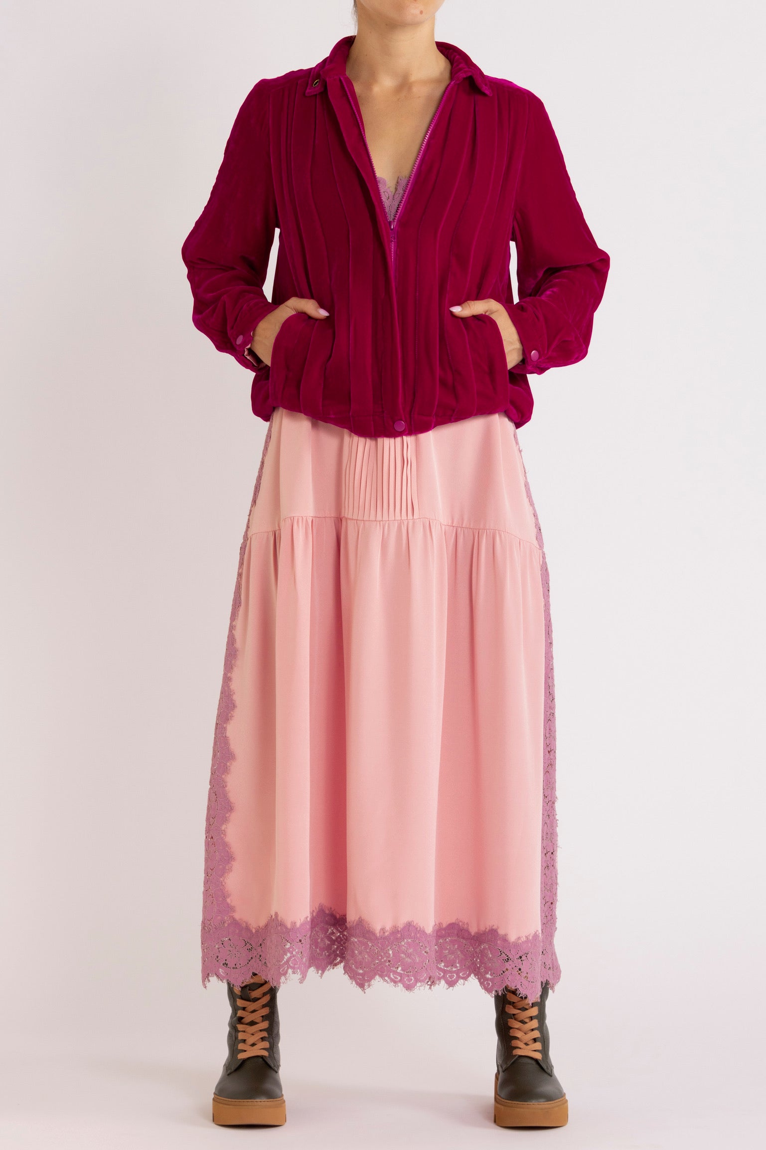 Ensemble - Aude Jacket, Nettie Maxi Dress & Fallon Boot