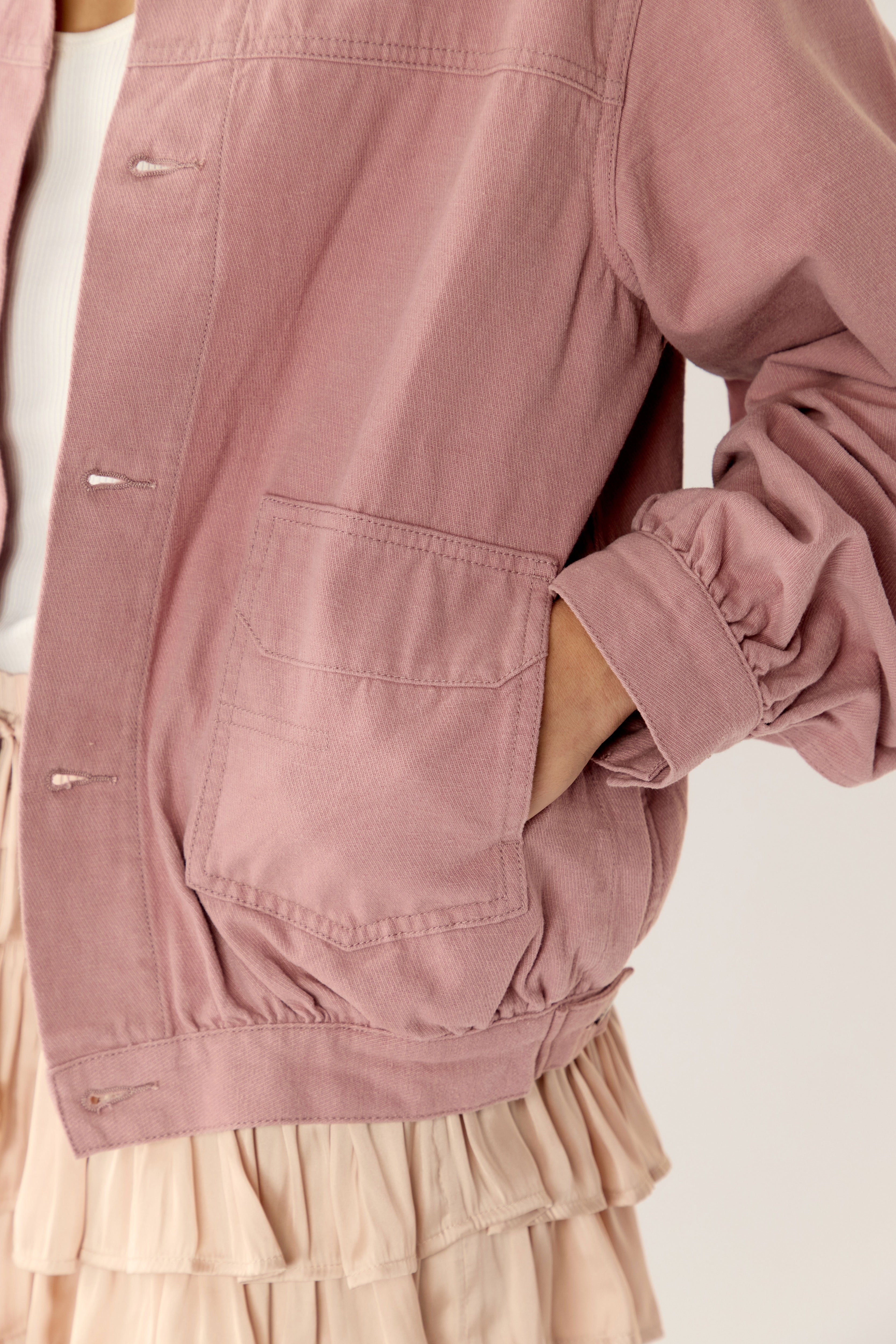 Andie Cotton Twill Jacket