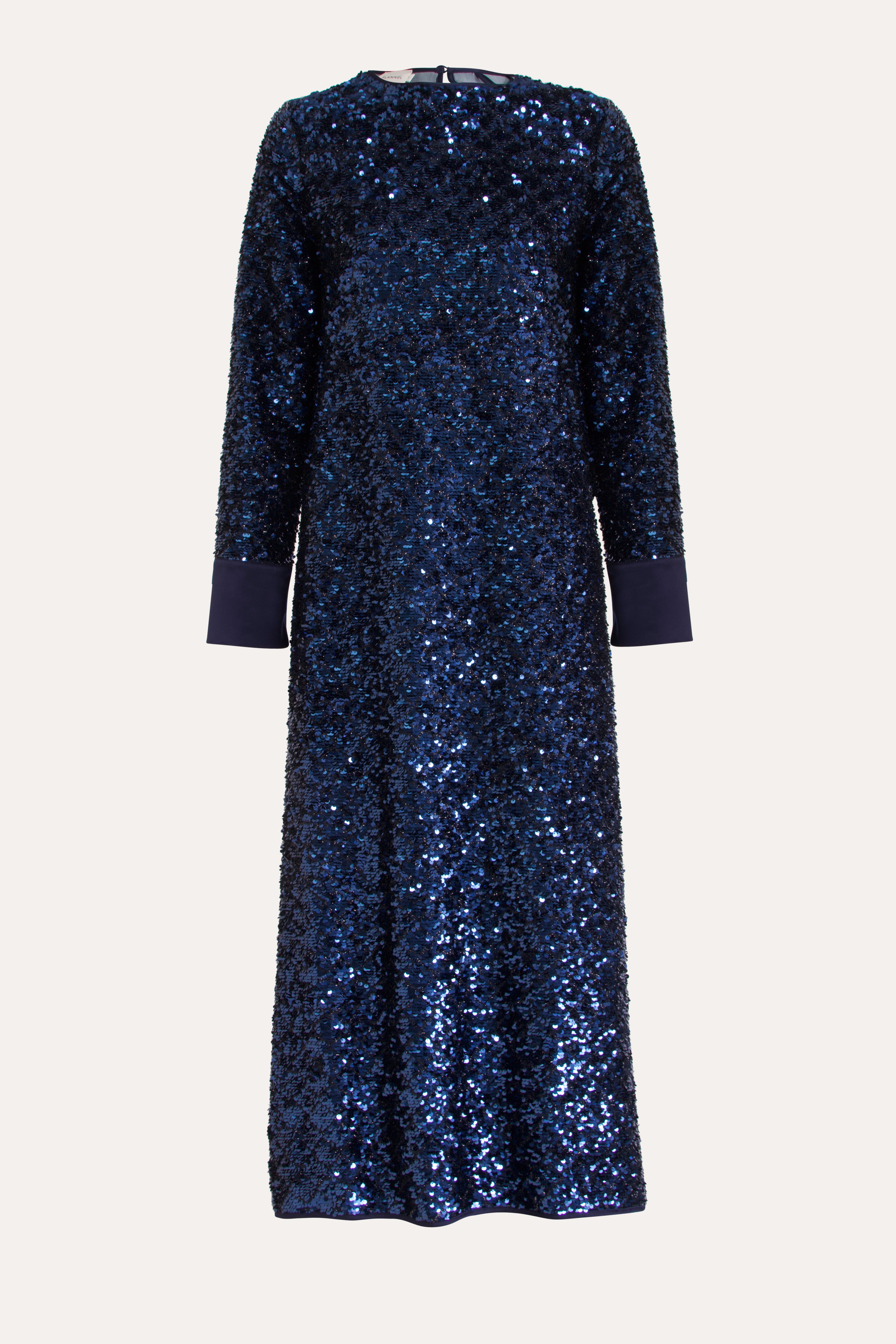 Meg Sequin Long Sleeve Dress