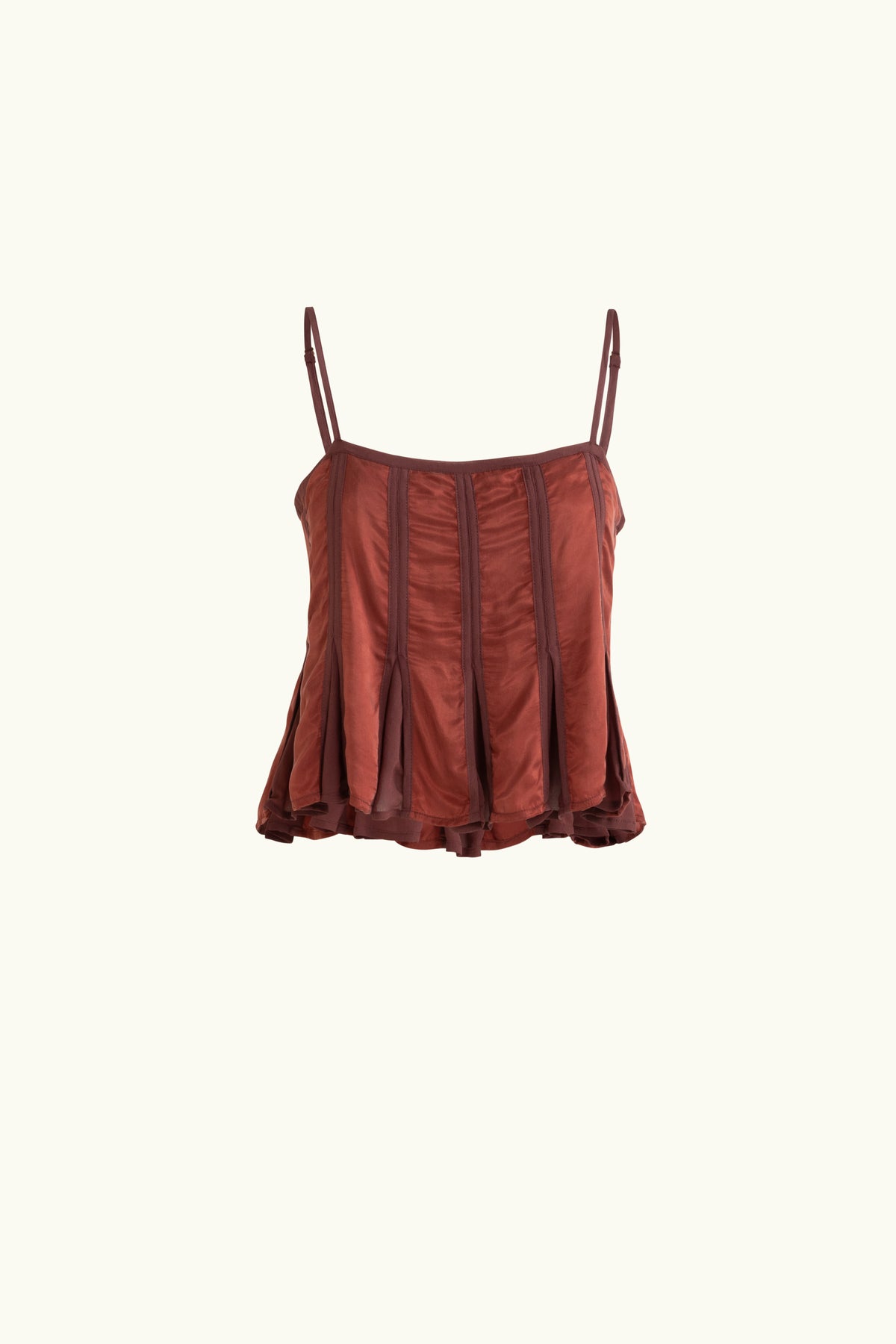 Evara Box Pleat Cami