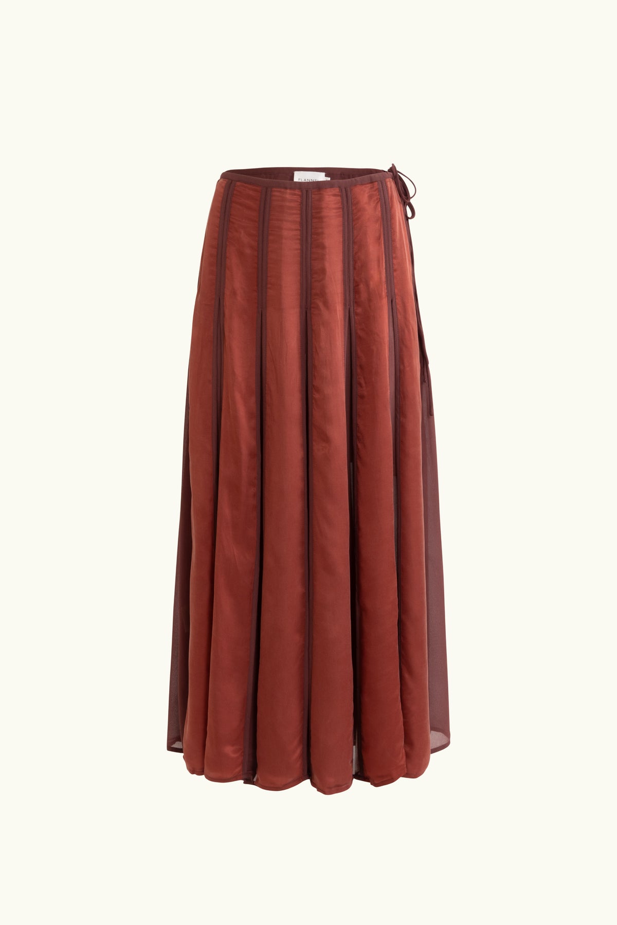 Evara Box Pleat Skirt