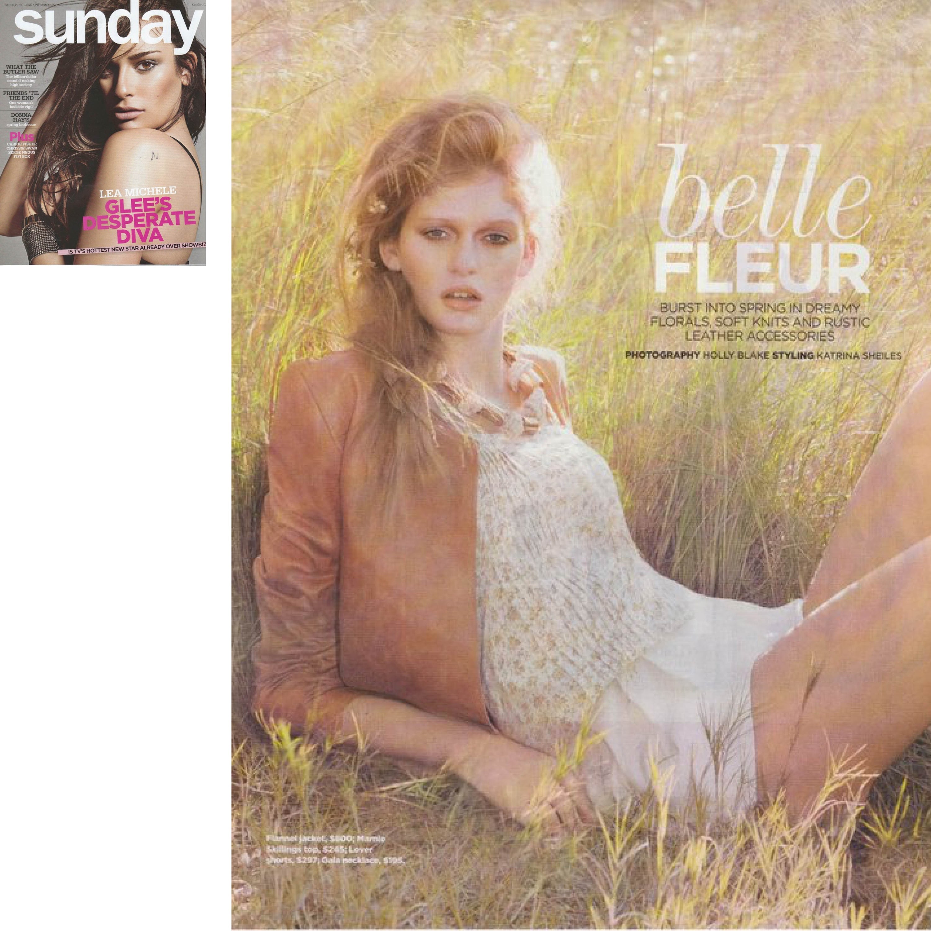 FLANNEL Editorial clippings