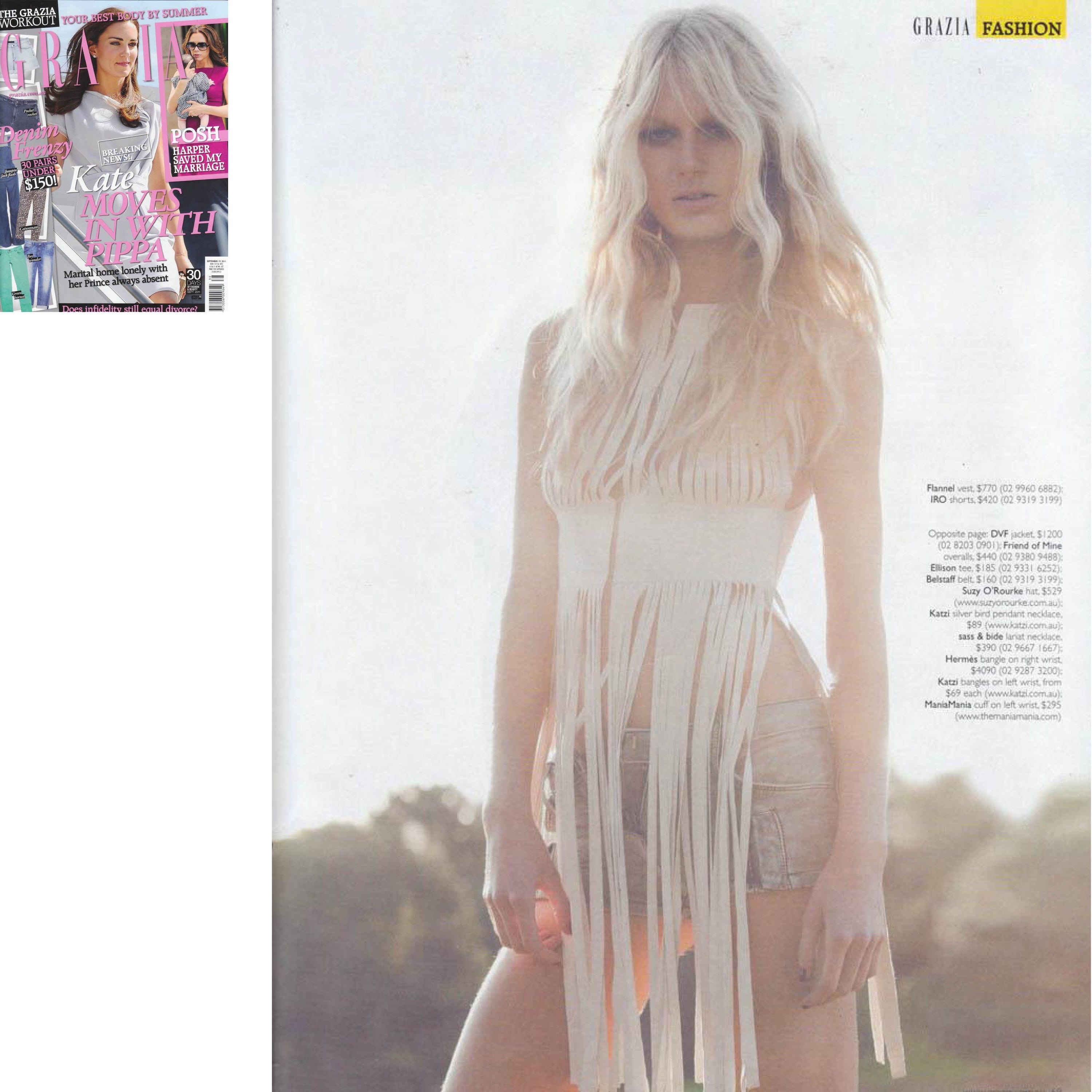 FLANNEL Editorial clippings