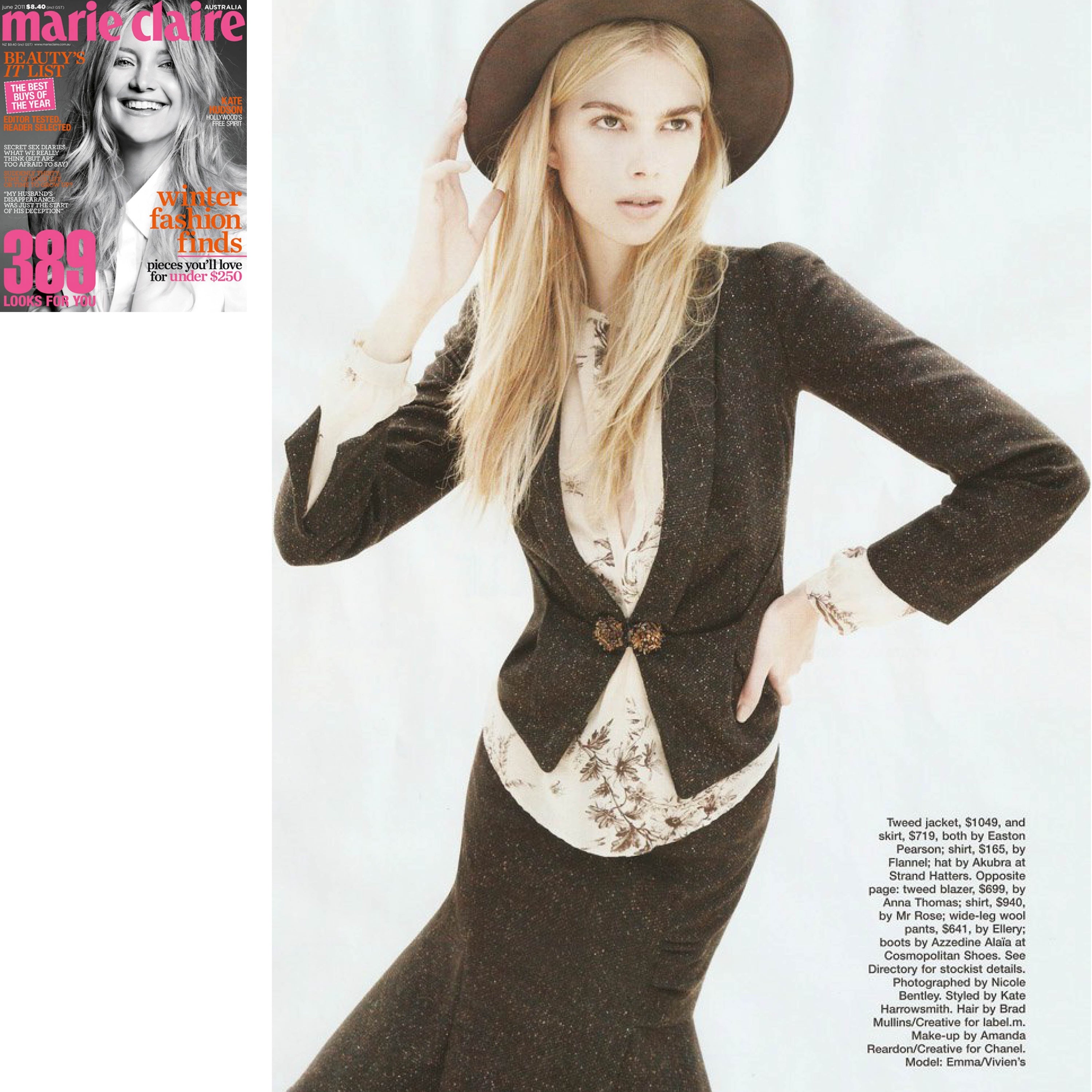 FLANNEL Editorial clippings