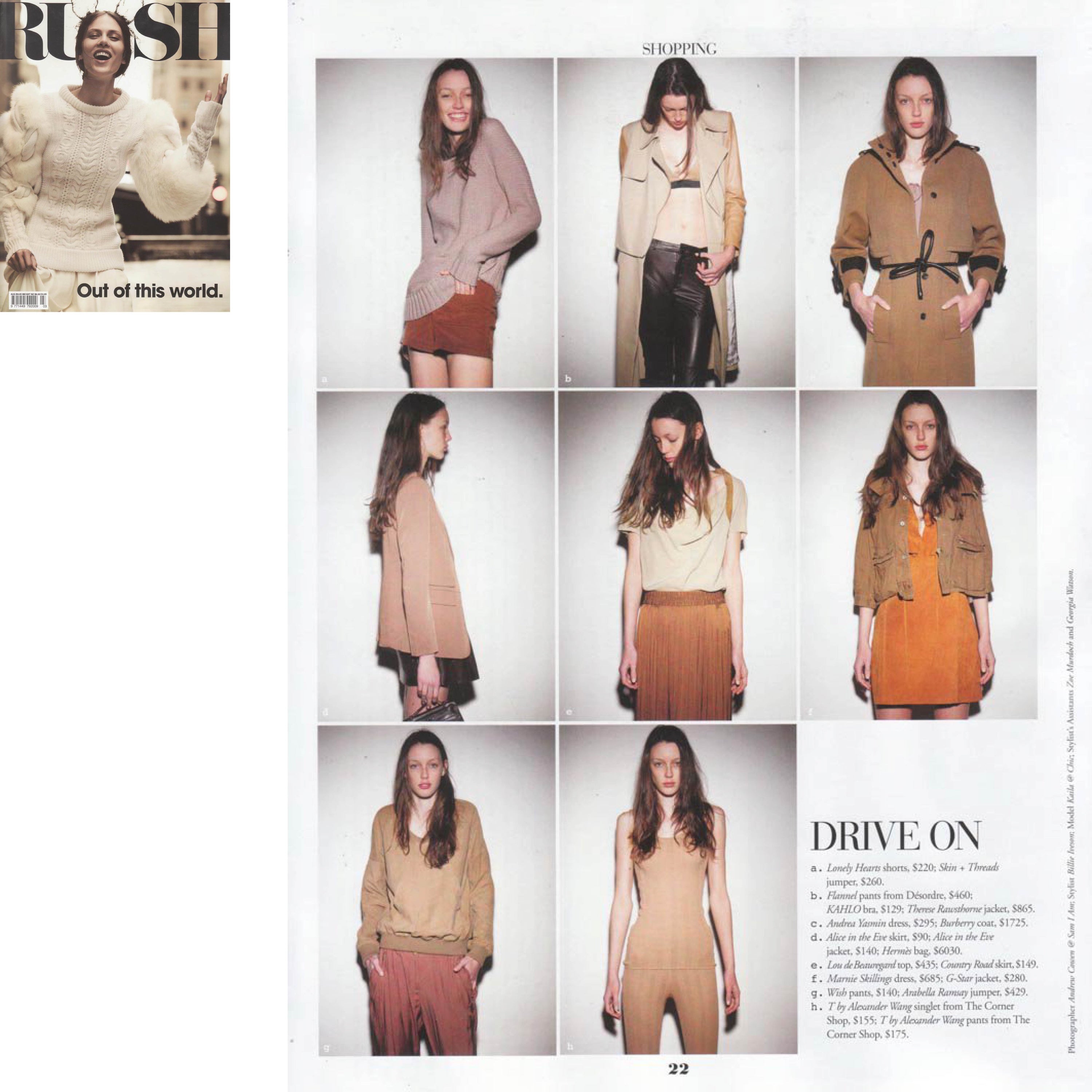 FLANNEL Editorial clippings