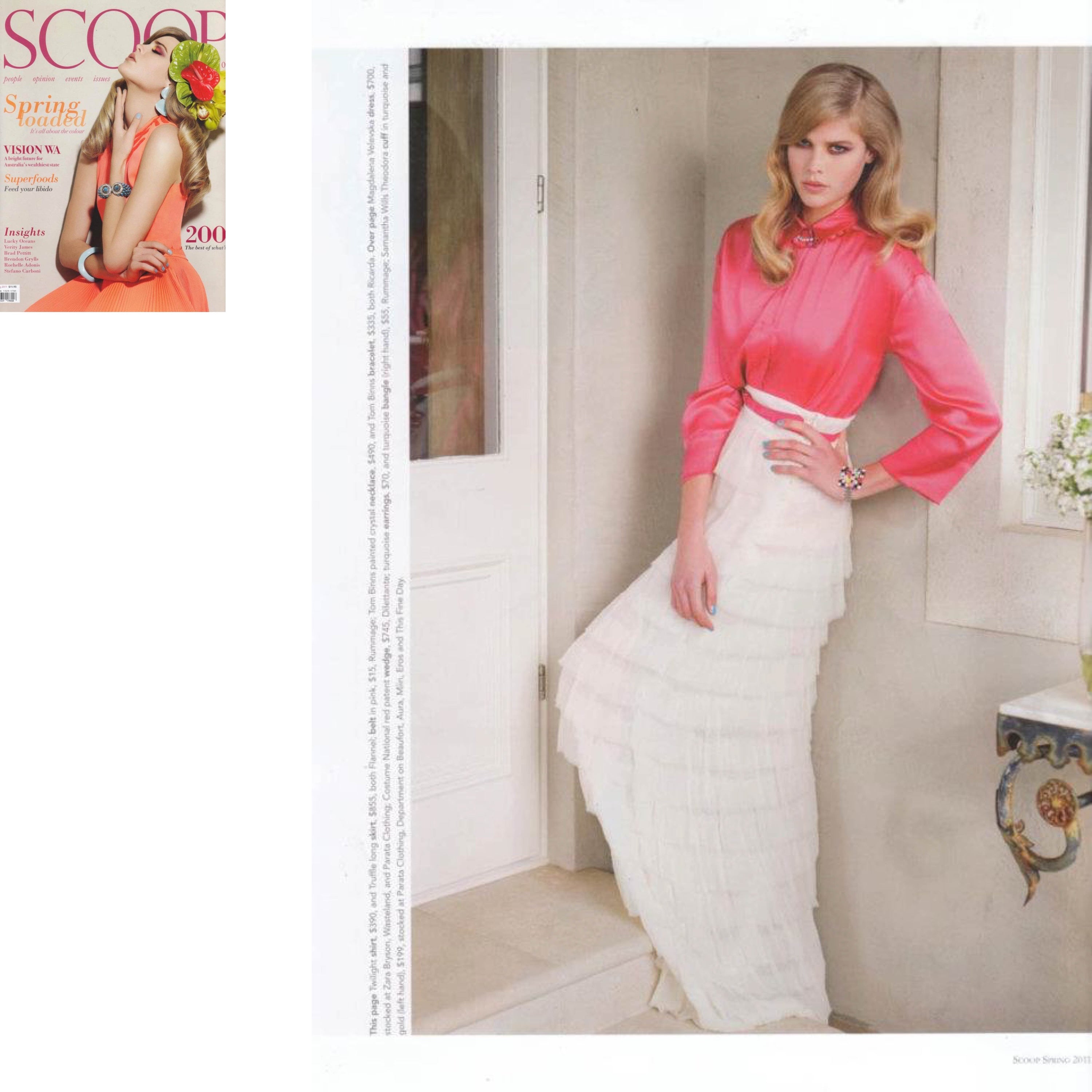 FLANNEL Editorial clippings