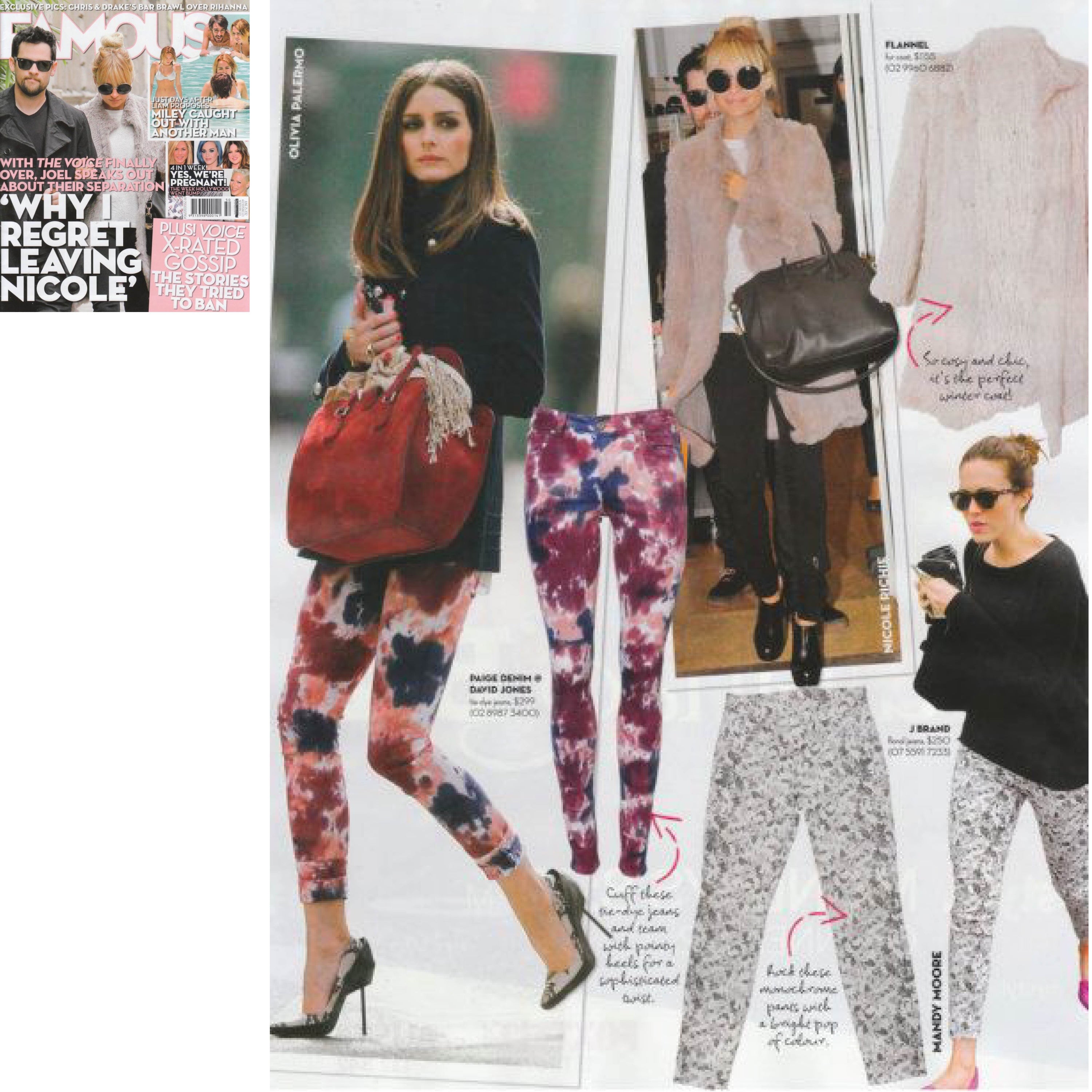 FLANNEL Editorial clippings