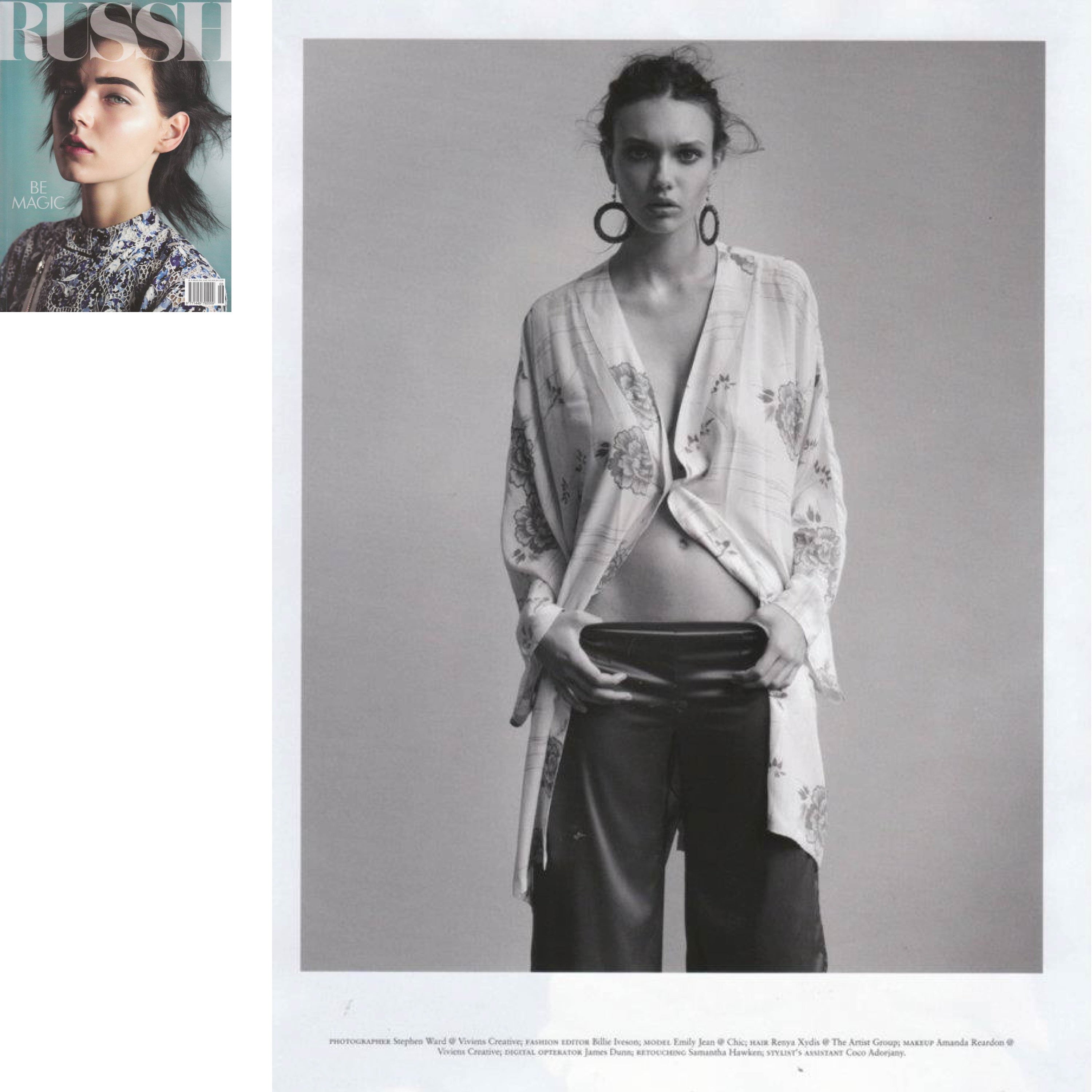 FLANNEL Editorial clippings