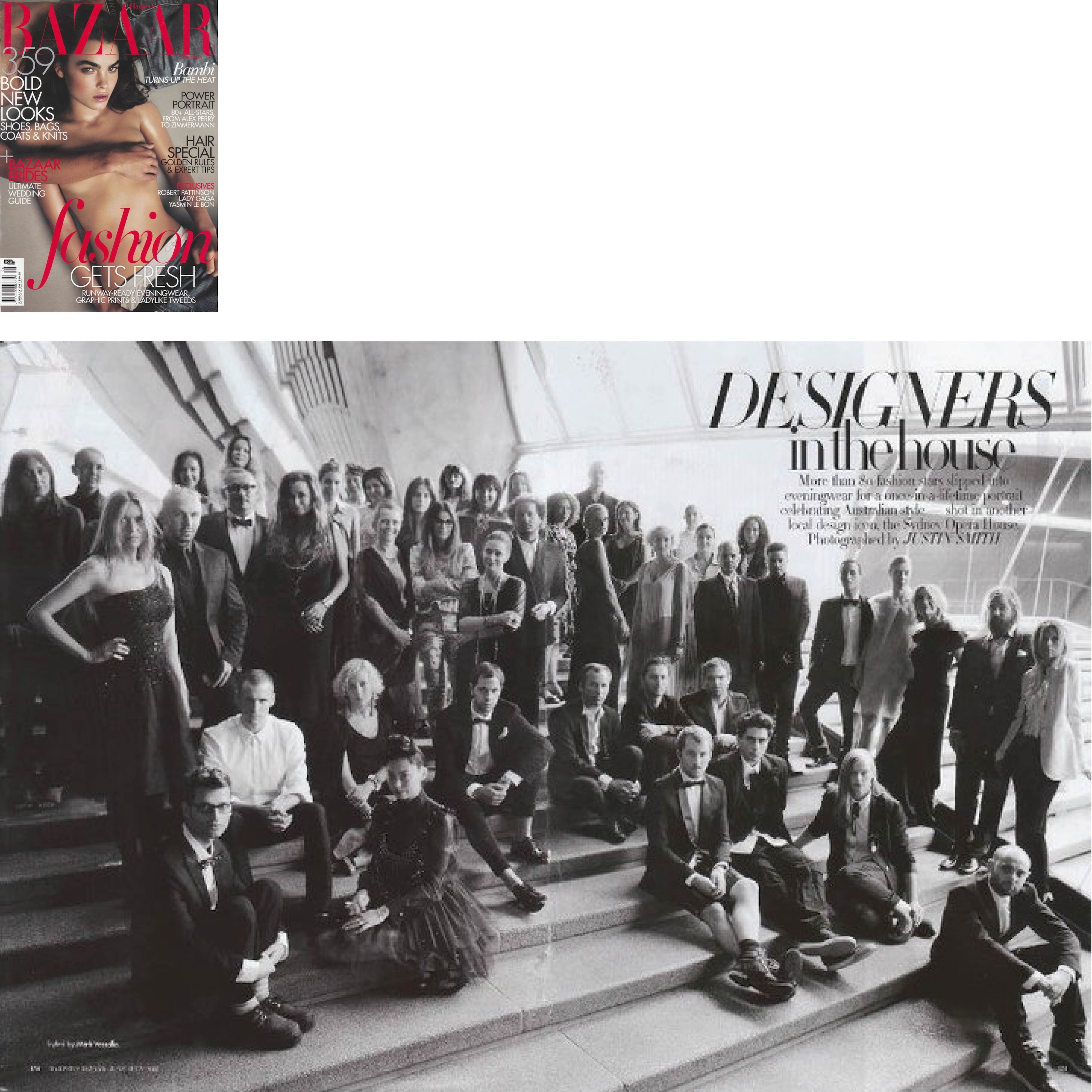 FLANNEL Editorial clippings