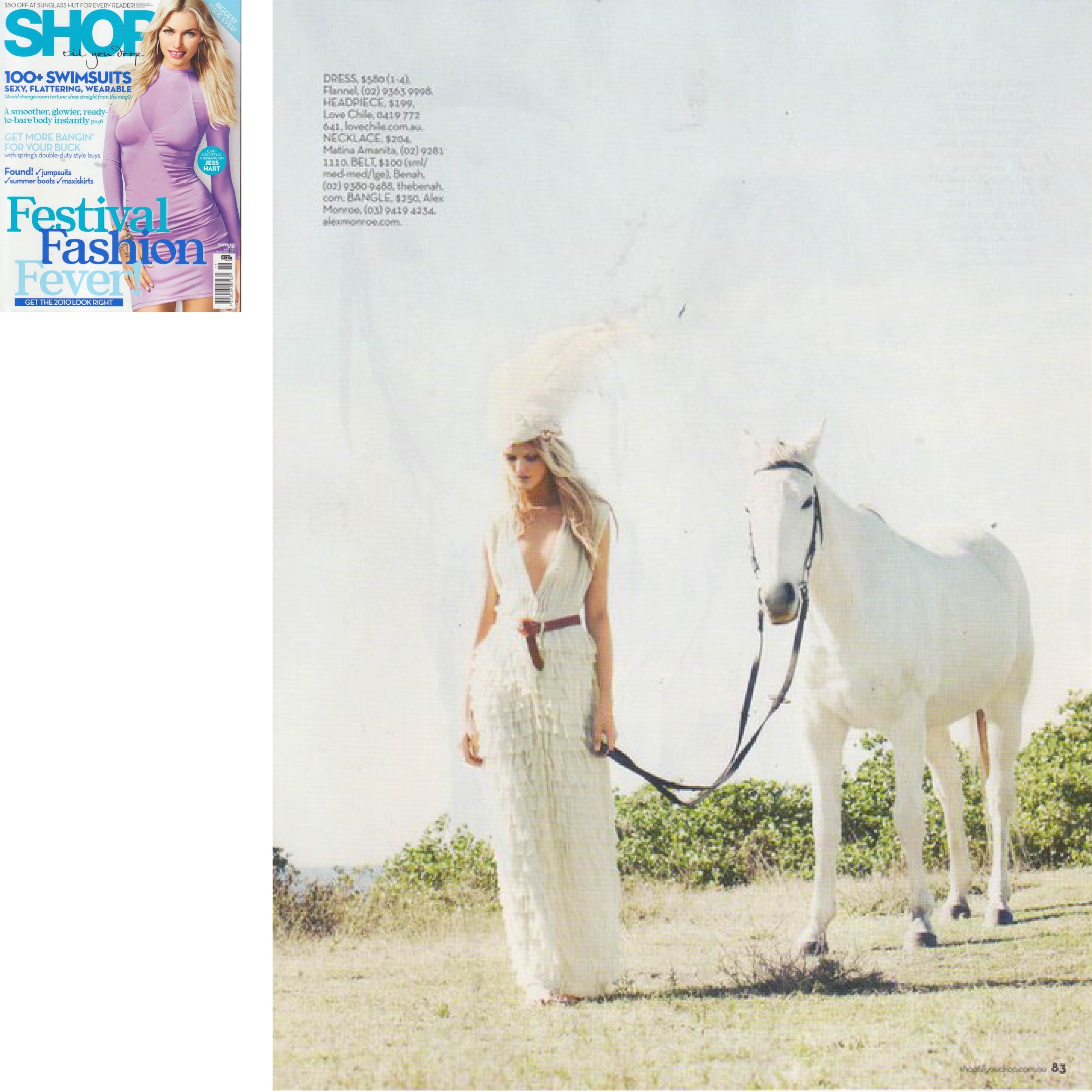 FLANNEL Editorial clippings